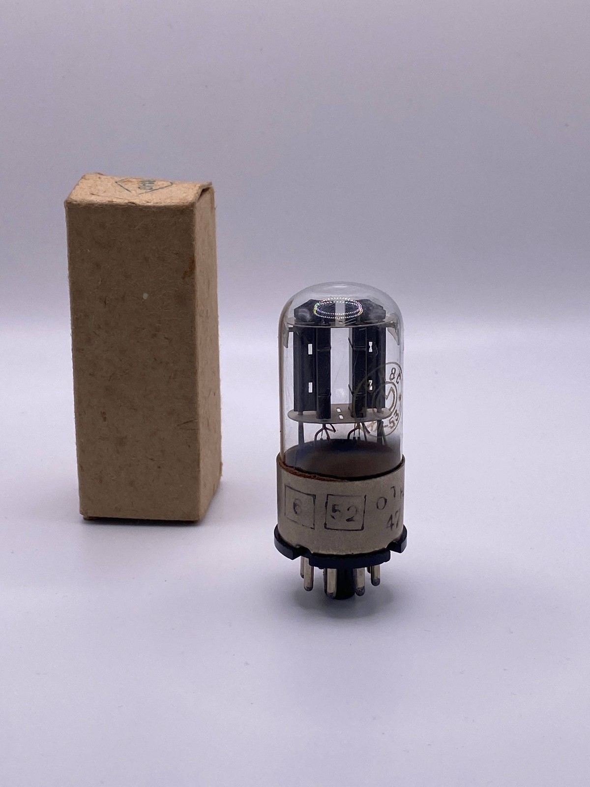 NEW TUBE 6N8S (6Н8С) = 6SN7 = ECC32 = 1578 Metal Base