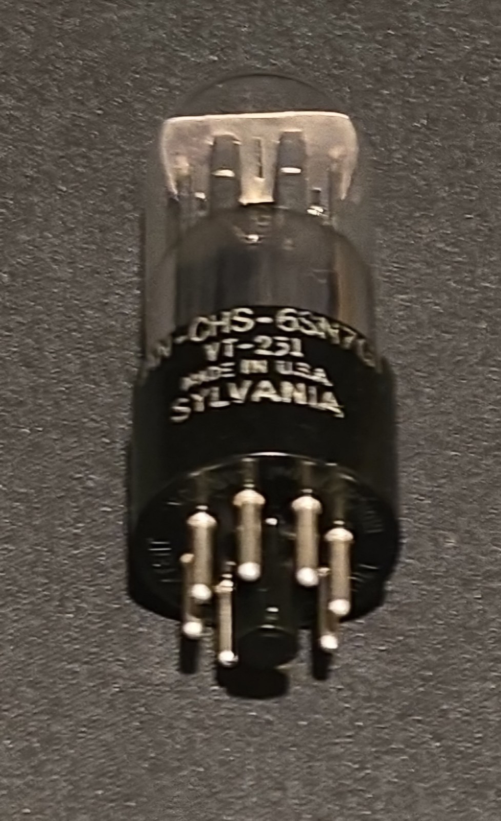 SYLVANIA 6SN7 GT VT-231 TUBE 1944 SILVER LABEL ULTRA HIGH QUALITY AUDIO TUBE NIB