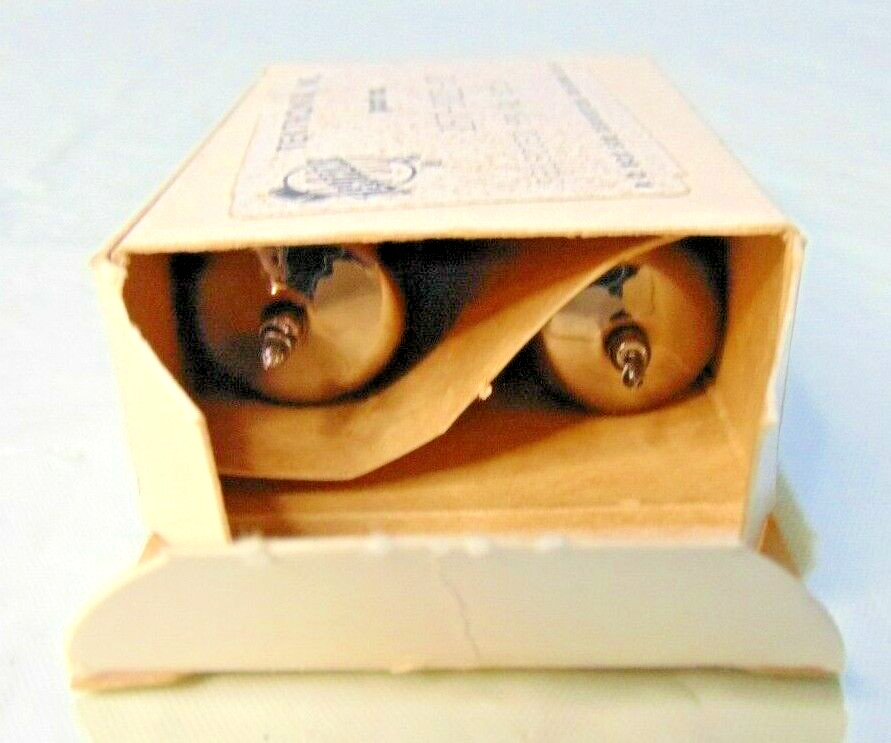 Vacuum Tubes TEKTRONIX Selected Matched Pair of GE 6CL6 BOXED