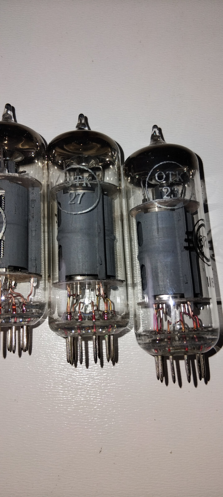 2pcs 6P1P +2pcs6N1P matched pair set for amps(tested L3-3)