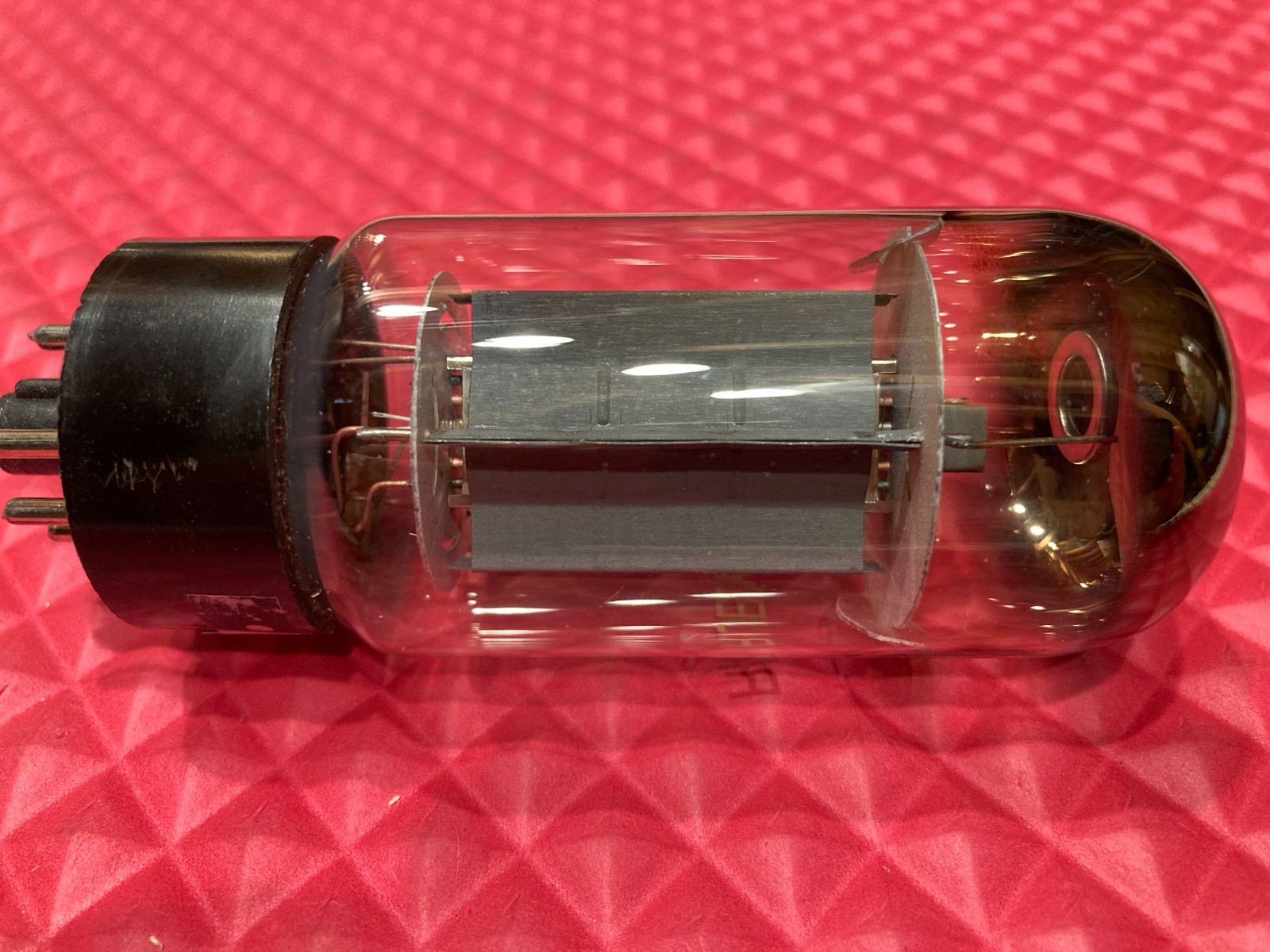 (1) RUBY 6L6 Vacuum Tube, used but tests strong!