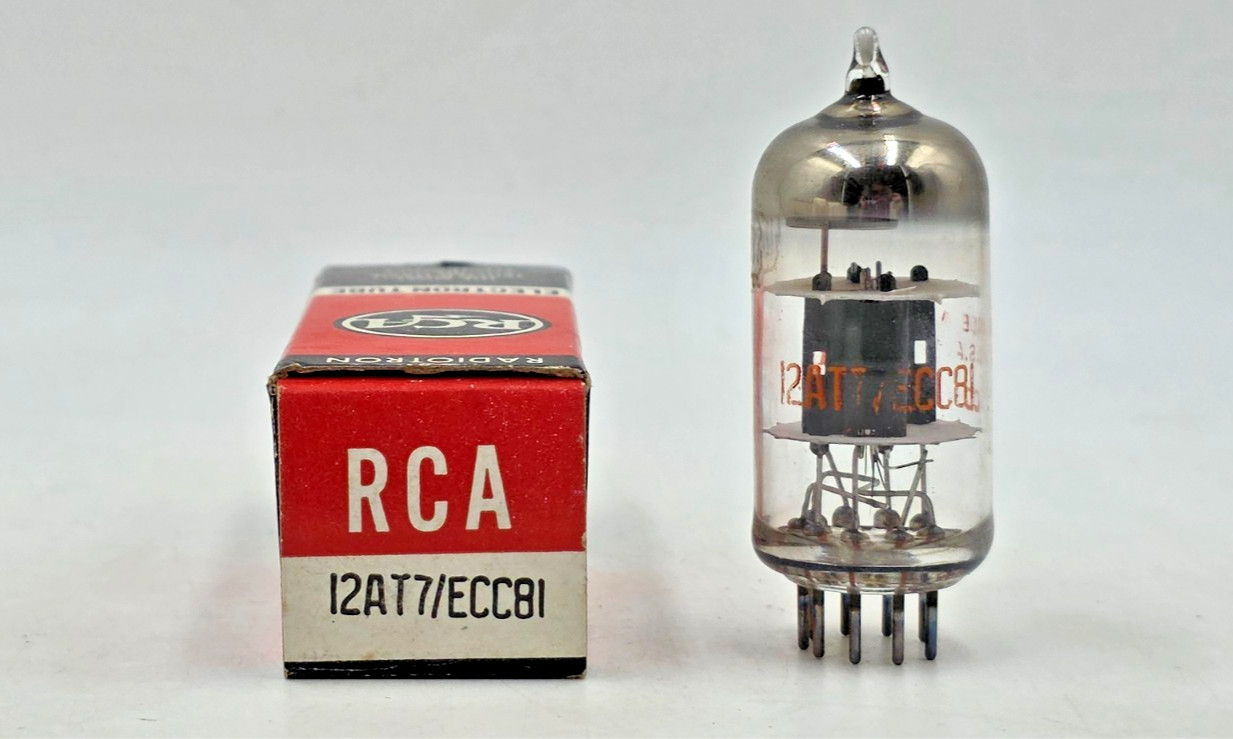 12AT7 / ECC81 RCA Balanced Tube (New Old Stock) Test NEW 1 Year Warranty 6201
