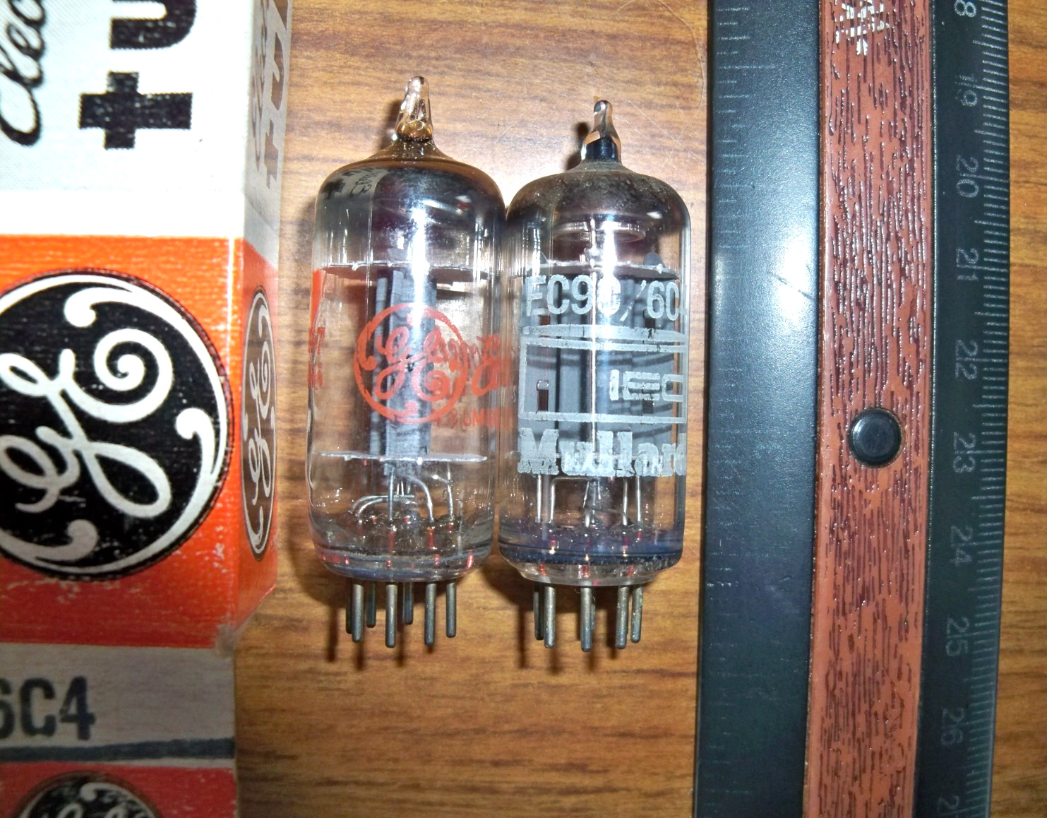2 Strong 6C4 Tubes -As Pictured