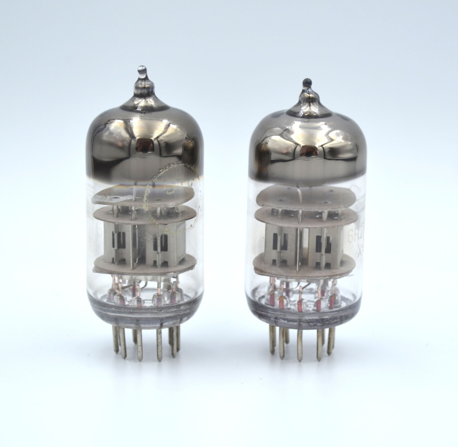 NEW 6N2P MATCHED PAIR Silver Anode Voskhod Rocket Tube NOS 12AX7 ECC83 7025 575
