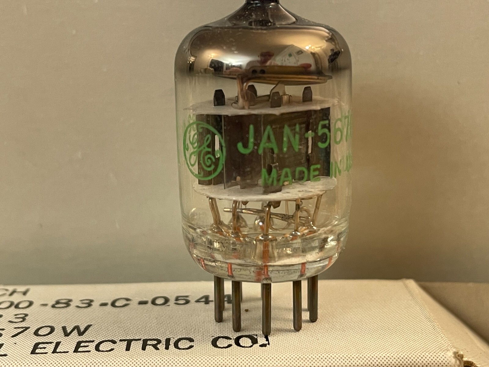 NOS Jan 5670 Tube NIB Audio Preamp Amplifier Electron Vacuum Tube