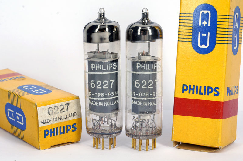 ONE 6227/E80L PHILIPS NOS HOLLAND Röhre Tube Valvola Lampe TSF Valve 진공관 真空管