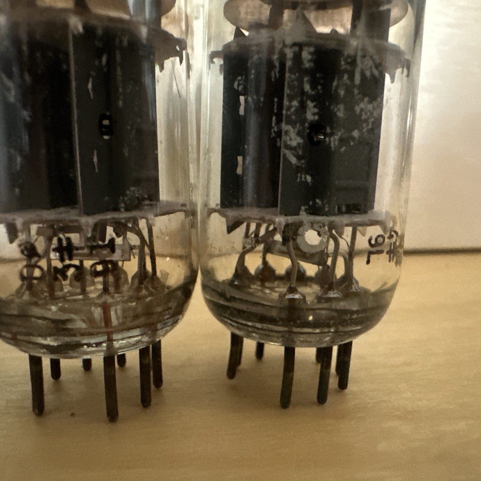 VINTAGE Quad ECC802S 12AU7 SIEMENS Triple Mica Rare! Telefunken Branded Lot B
