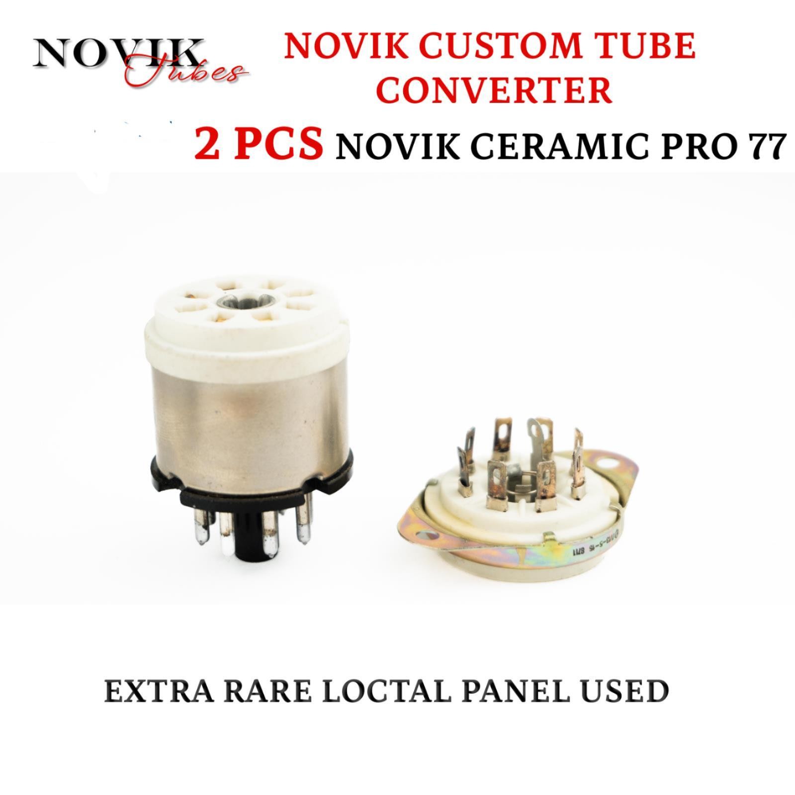 Tube Converter For Tubes 7n7 Tо 6SN7 Novik Pro 77 2pc