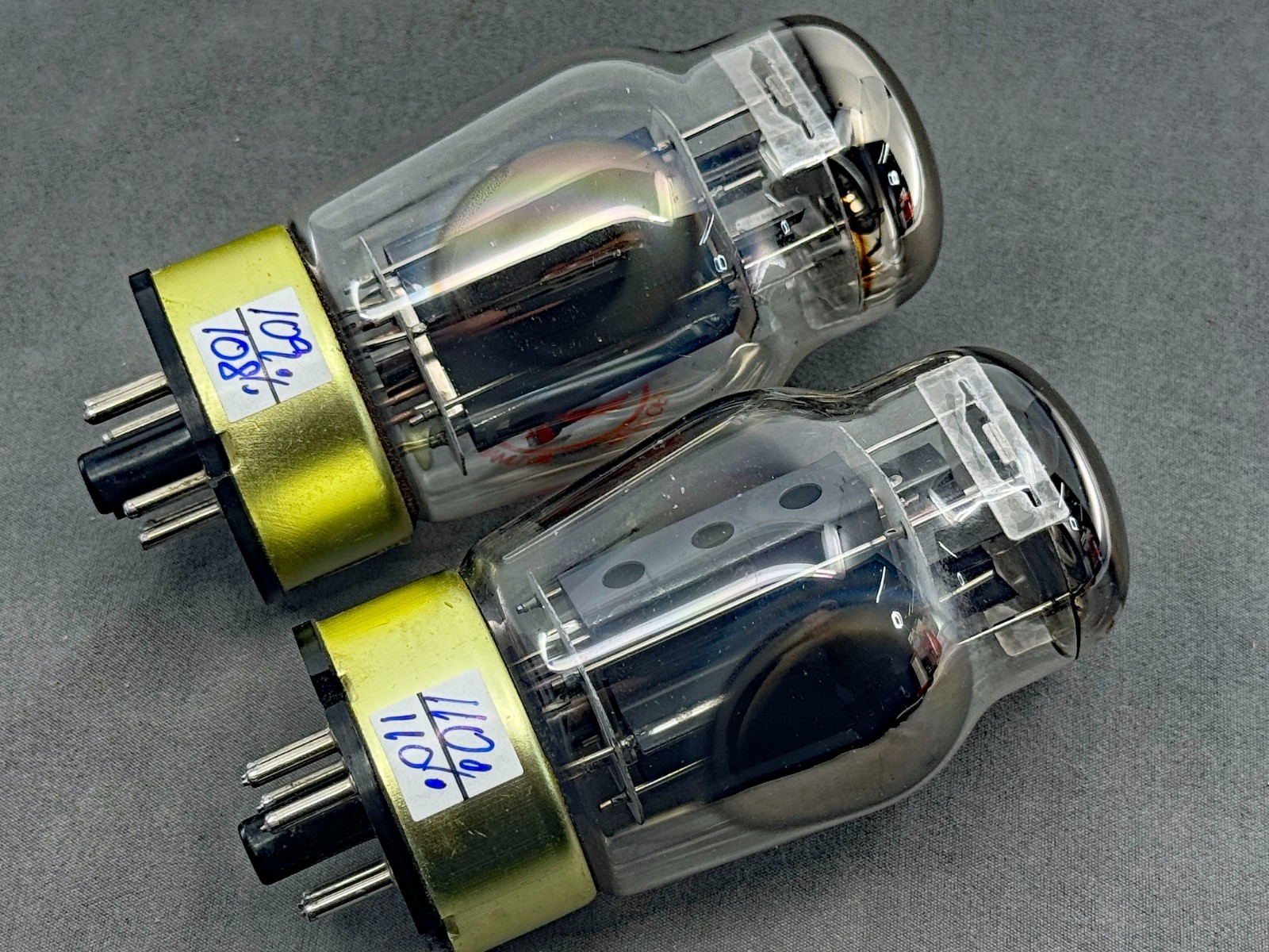 Matched Balanced Pair Groove Tubes GT-6550C Guitar Power Tubes Test NOS