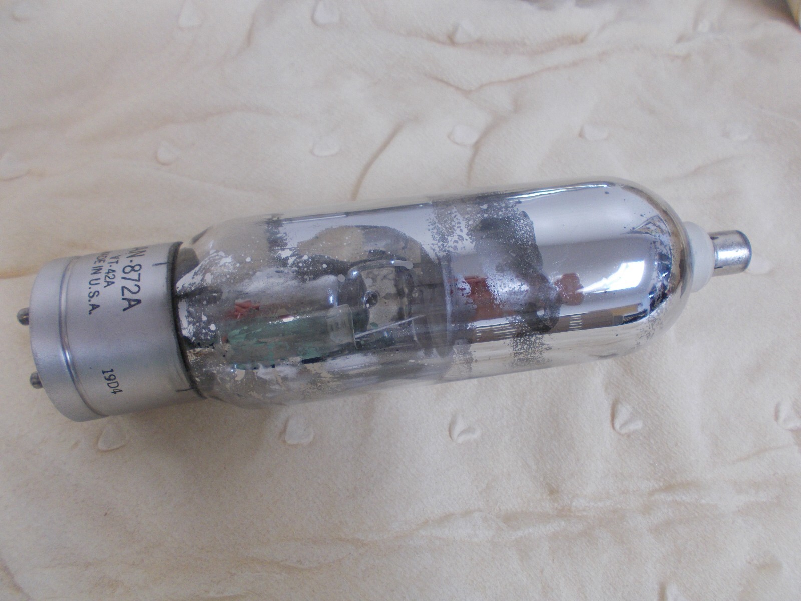 Lot of 3 PCS MATCHED GE JAN-872A VT-42A 872 Tube Seller USA Box#34