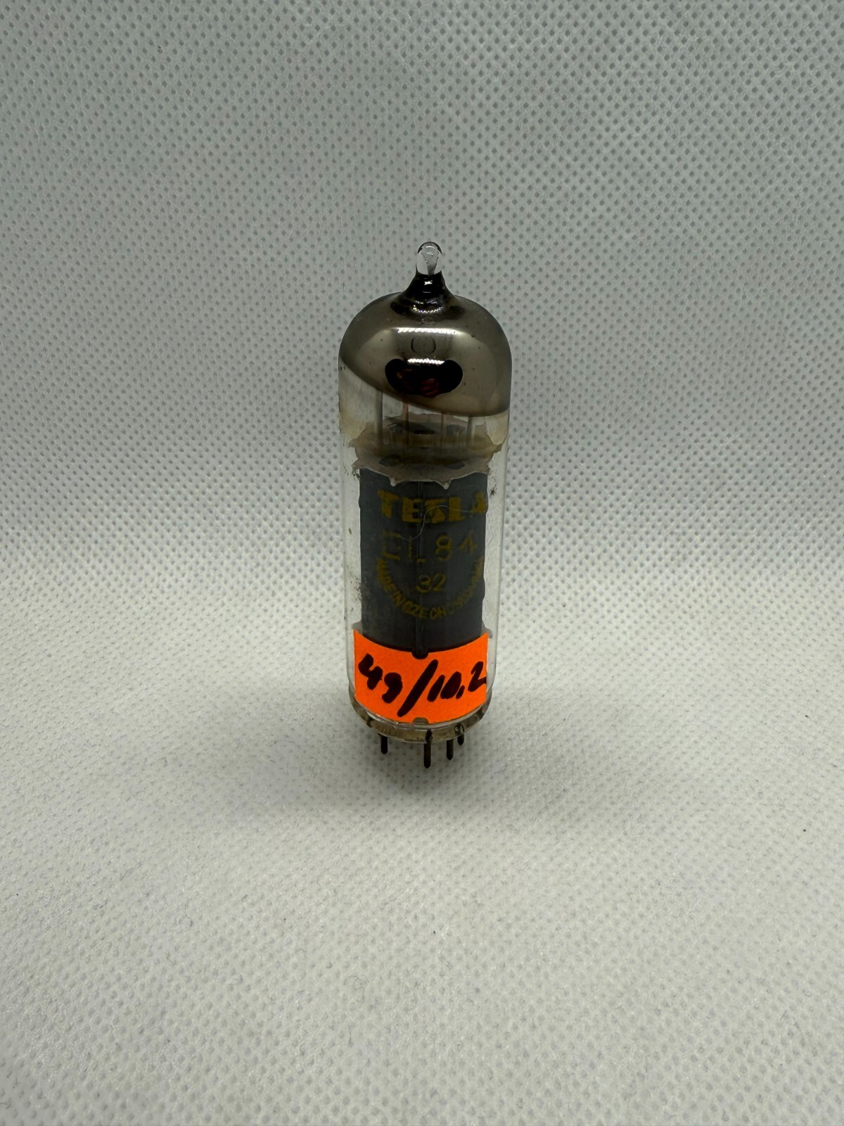 1x RARE VINTAGE TESLA EL84 (6P14P-EV, E84L, 6BQ5) from 60-s, TESTED 100% code EG