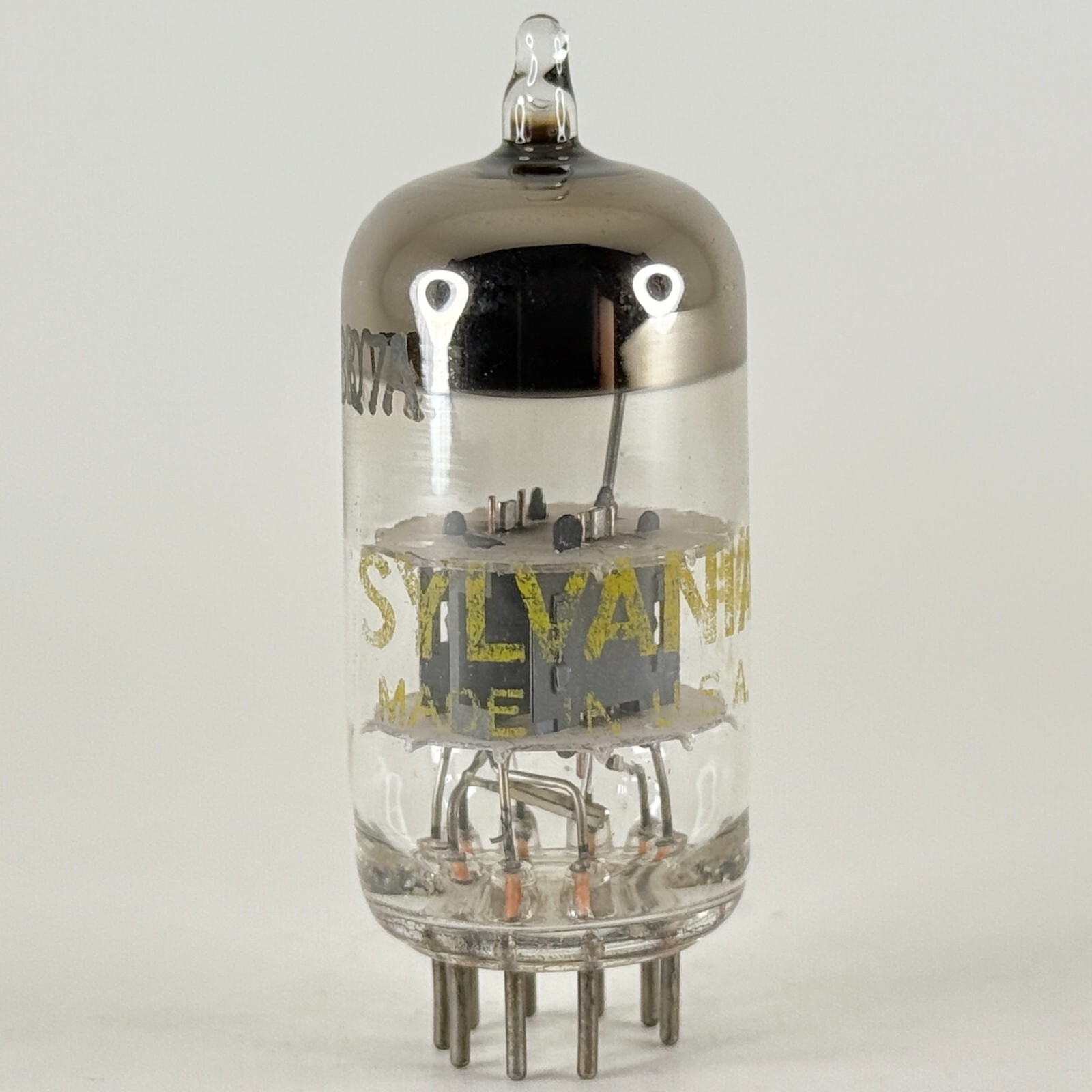 (1) Tested 1974 Sylvania 4BQ7A Tube Date Code jg AAG 4BQ7 A Twin Triode Tube