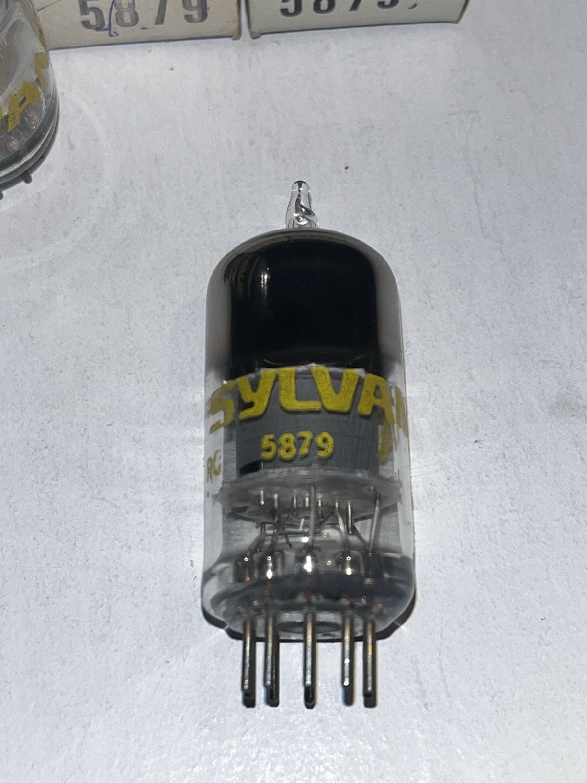 Two(2) NOS/NIB Sylvania 5879 Vacuum Tubes-Matched Pair