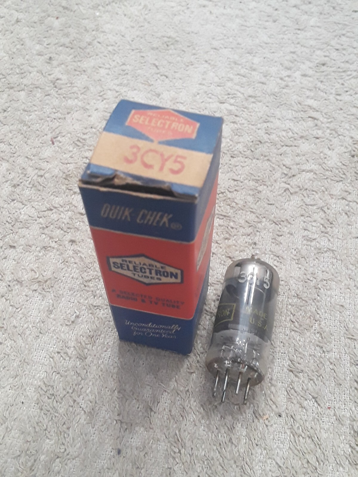 NOS Reliable Selectron 3CY5 Vacuum Tube