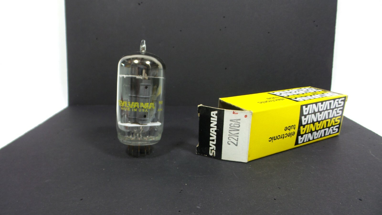 Vintage SYLVANIA 22KV6A Electron Tube NOS Untested FREE SHIPPING