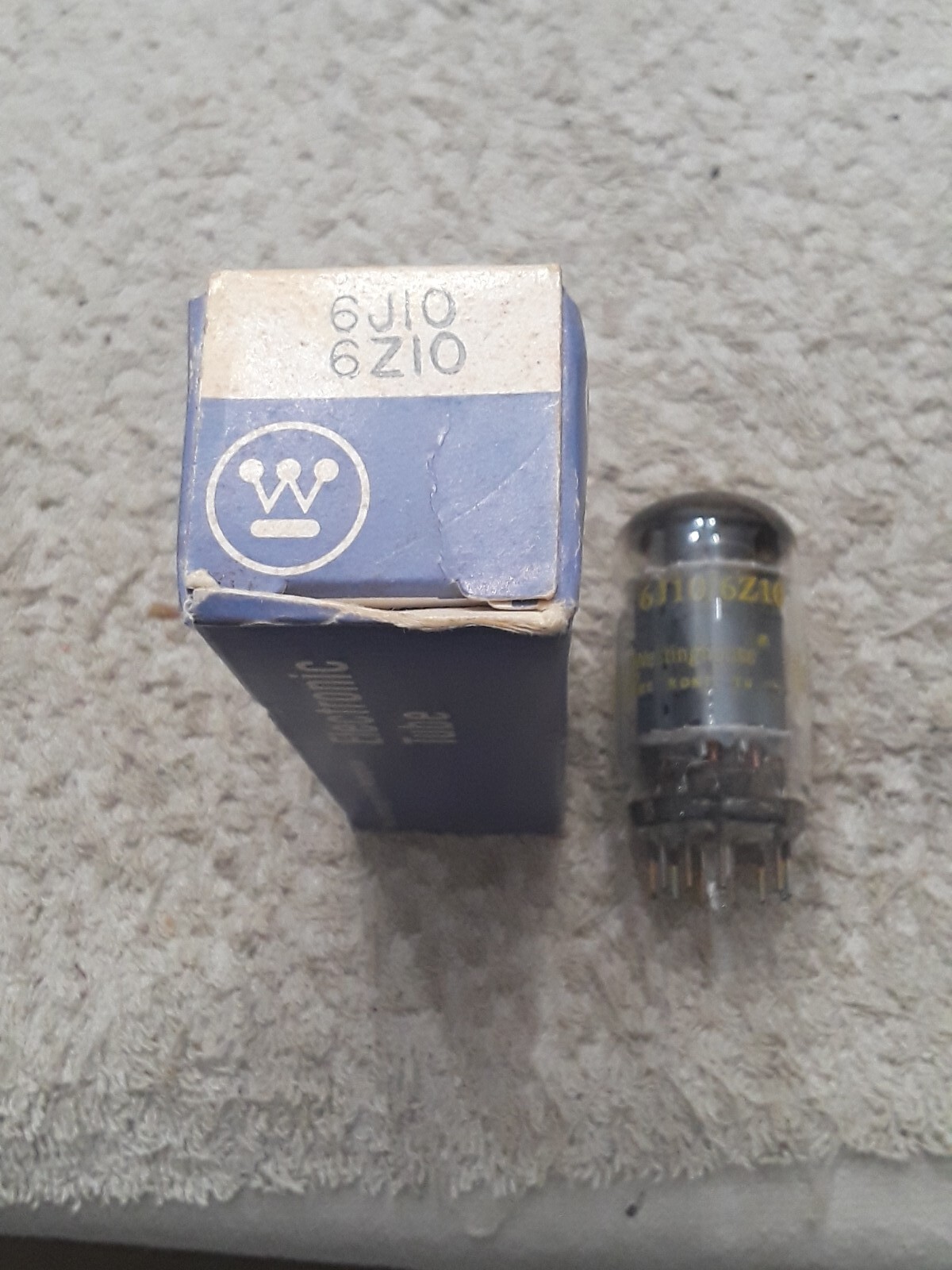 NOS Westinghouse 6J10 / 6Z10 Vacuum Tube
