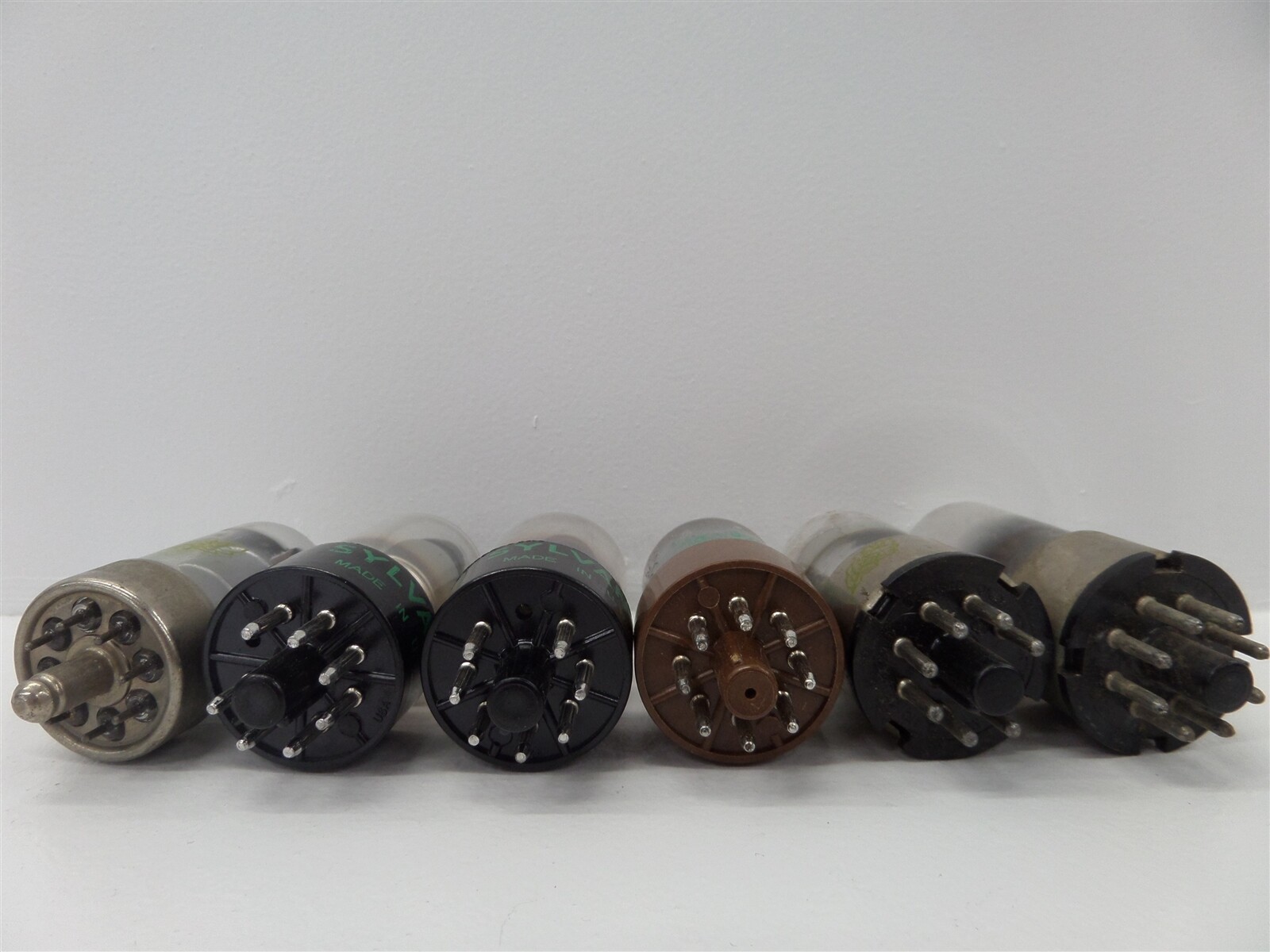 Mixed Lot Of 51 Sylvania 6V6GT 12AX7 6E5 Electron Tubes