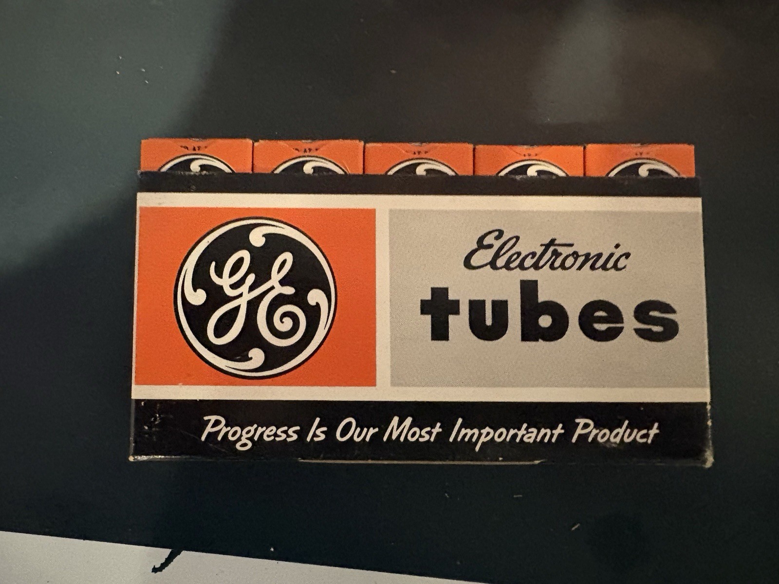 Sleeve Of 5 GE 6EJ7 EF184 Vacuum Tubes HICKOK Tested NOS NIB. Same 1972 Dates 🧱
