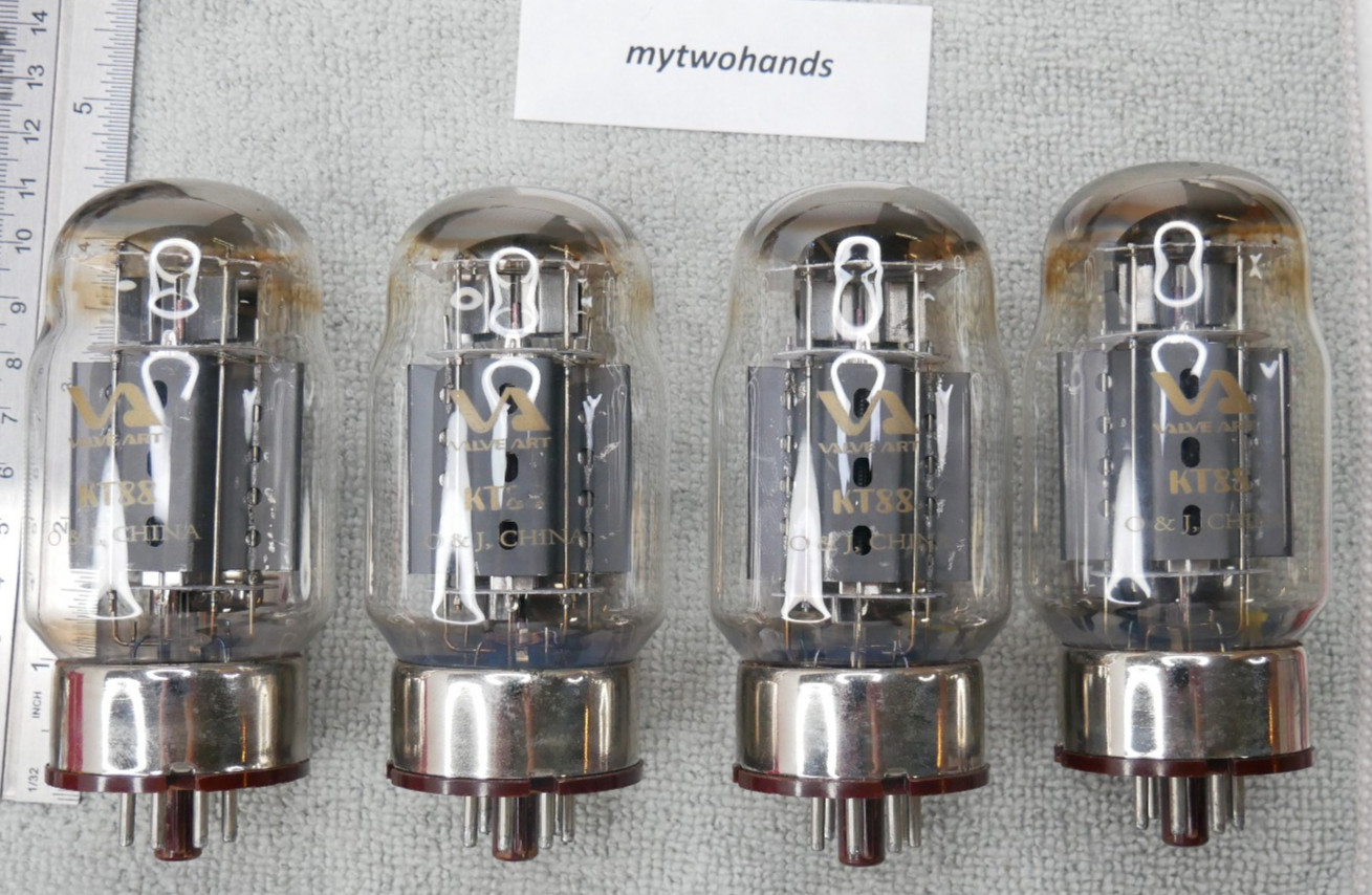 KT88 VALVE ART POWER TUBES MADE IN CHINA QUAD TEST EXCELLENT