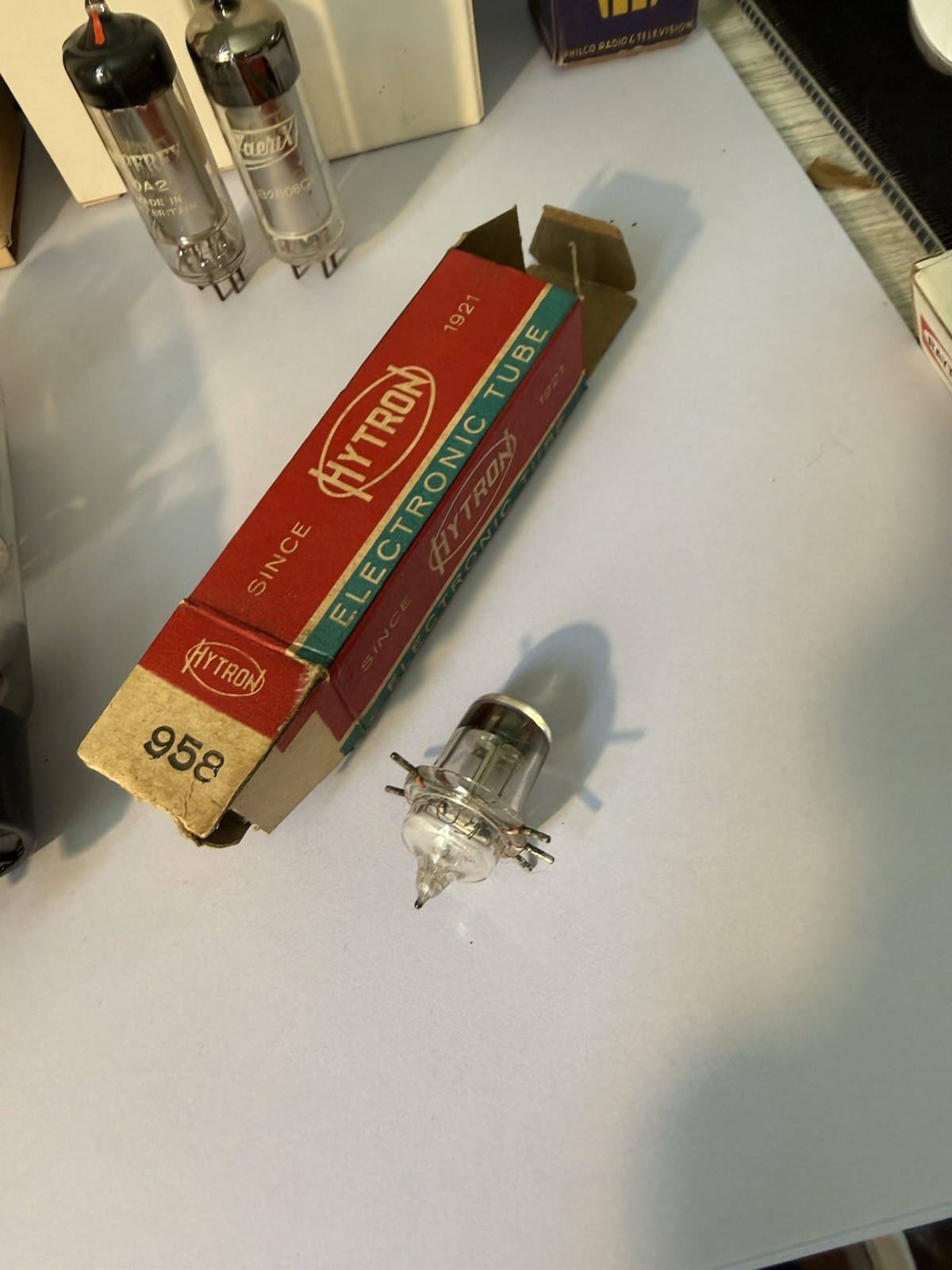958, Acorn Triode Vacuum Tube – NOS