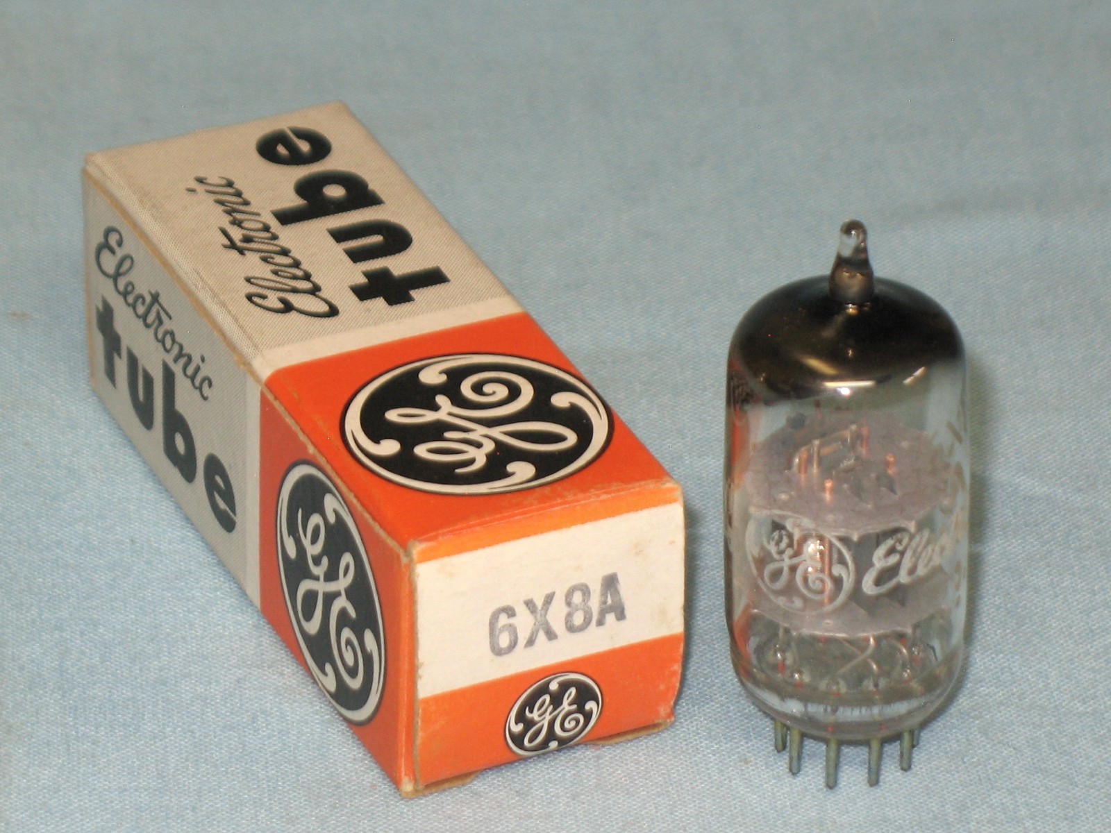 VACUUM TUBE ~ 6X8A ~ GE ~ NOS ~ 6X8A