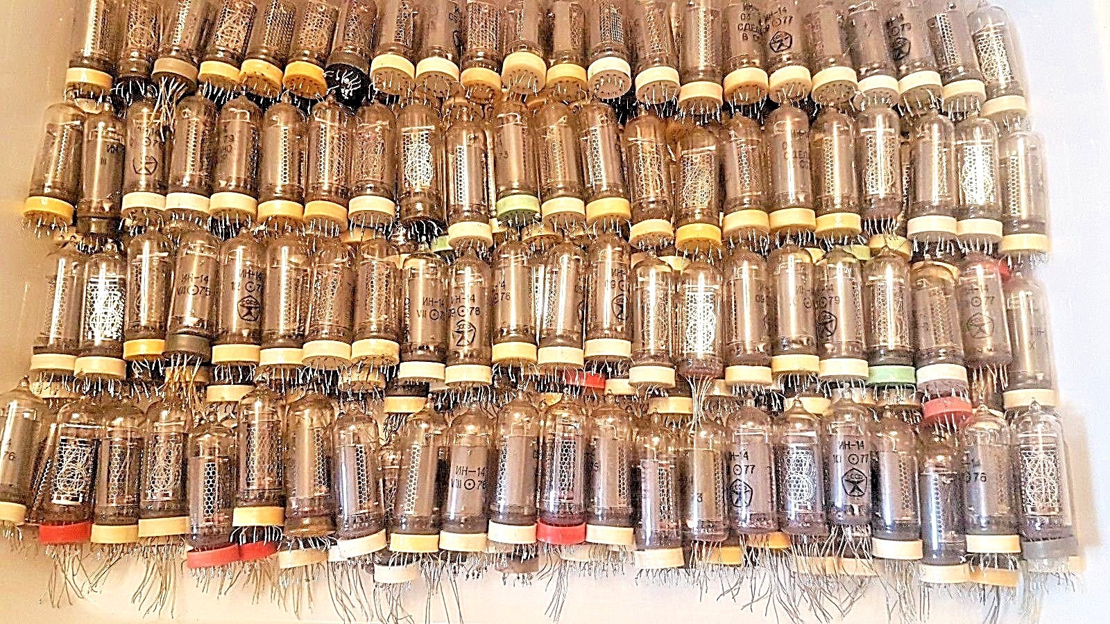 IN-14 IN14 ИН-14 Nixie tube for clock vintage ussr USED 100% TESTED 6pcs