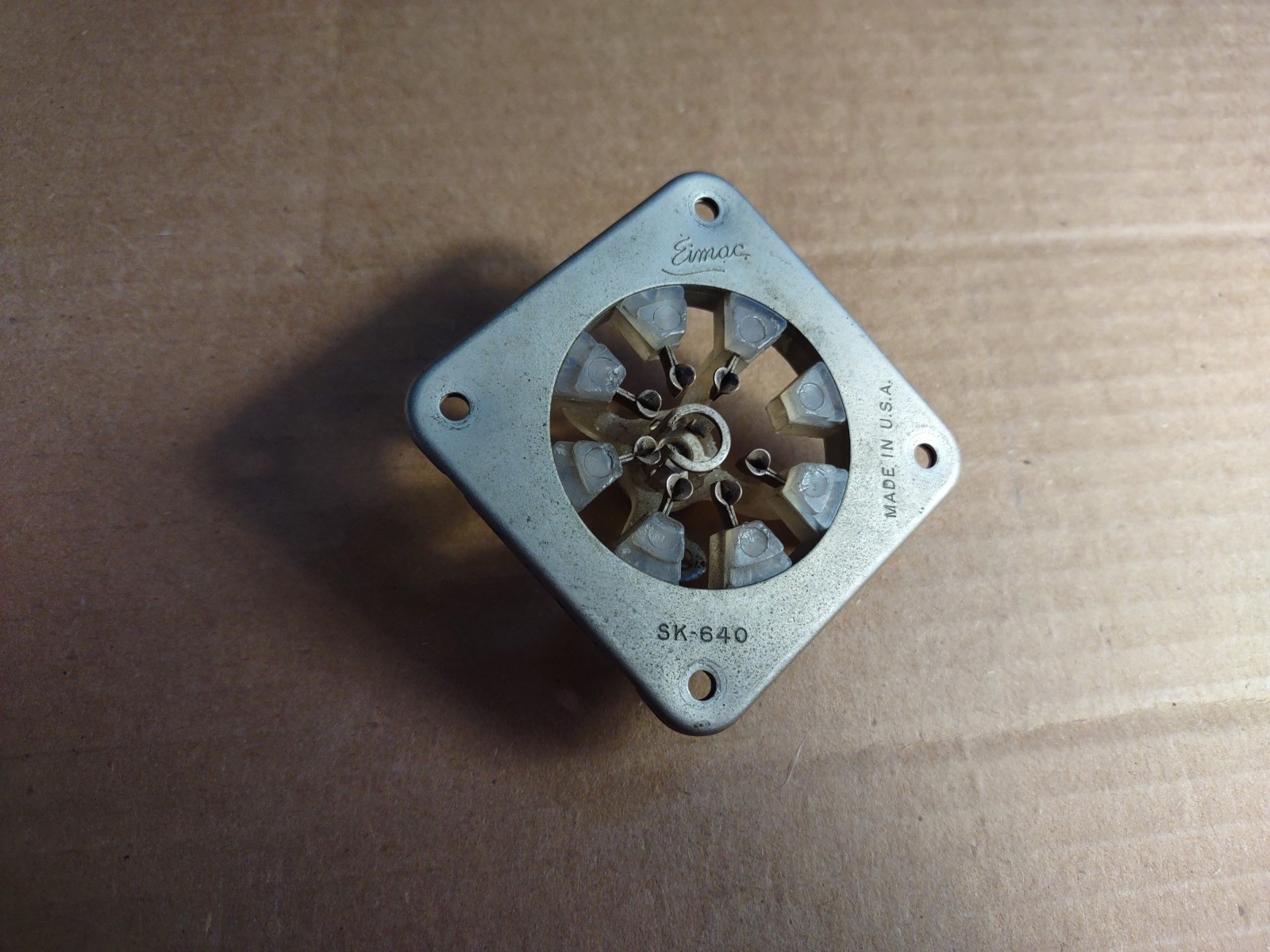 Eimac SK-640 vacuum tube socket – for 4CX250B
