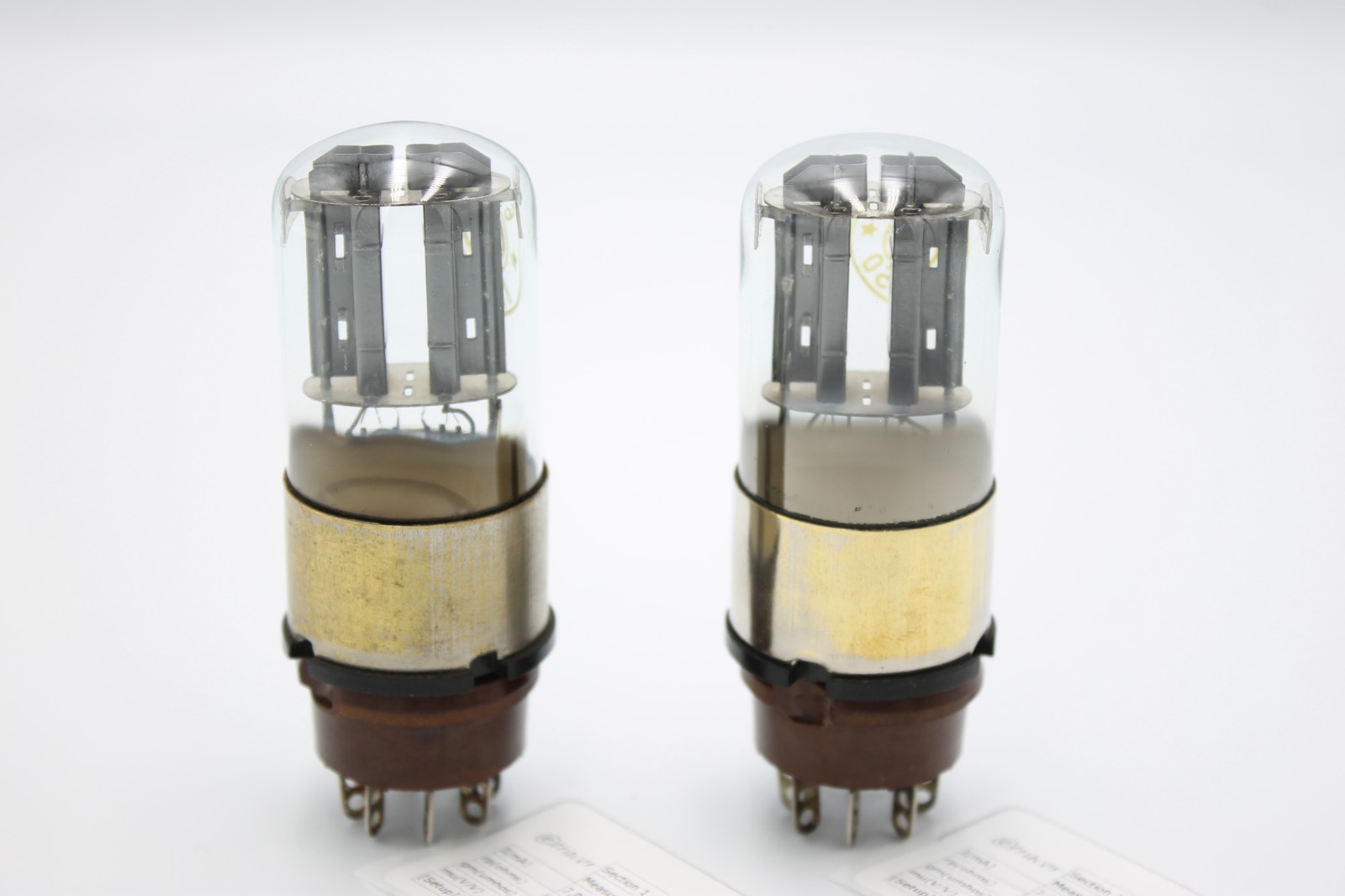 RARE Matched Pair 6N8M/6N8S/6SN7/1578/ECC32.MELZ.Etracer Tested.IV,IV-1950′.