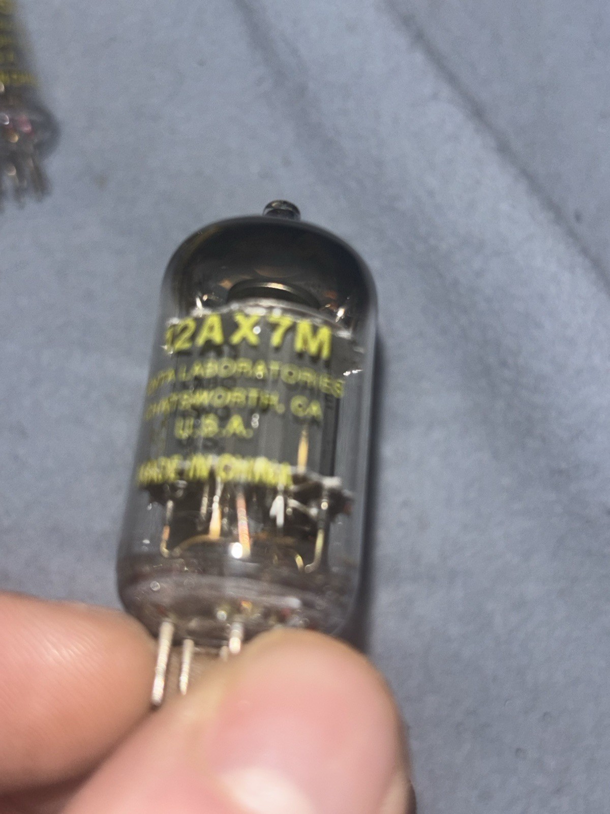 4 12AX7/7025F Penta Laboratories High Preamp Broadcast Quality RF Tubes Audio