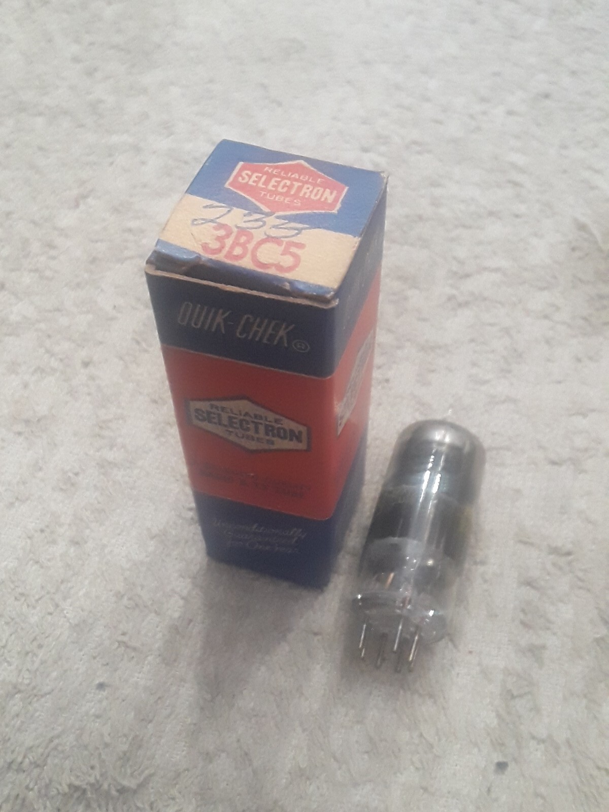 NOS Reliable Selectron 3BC5 Vacuum tube