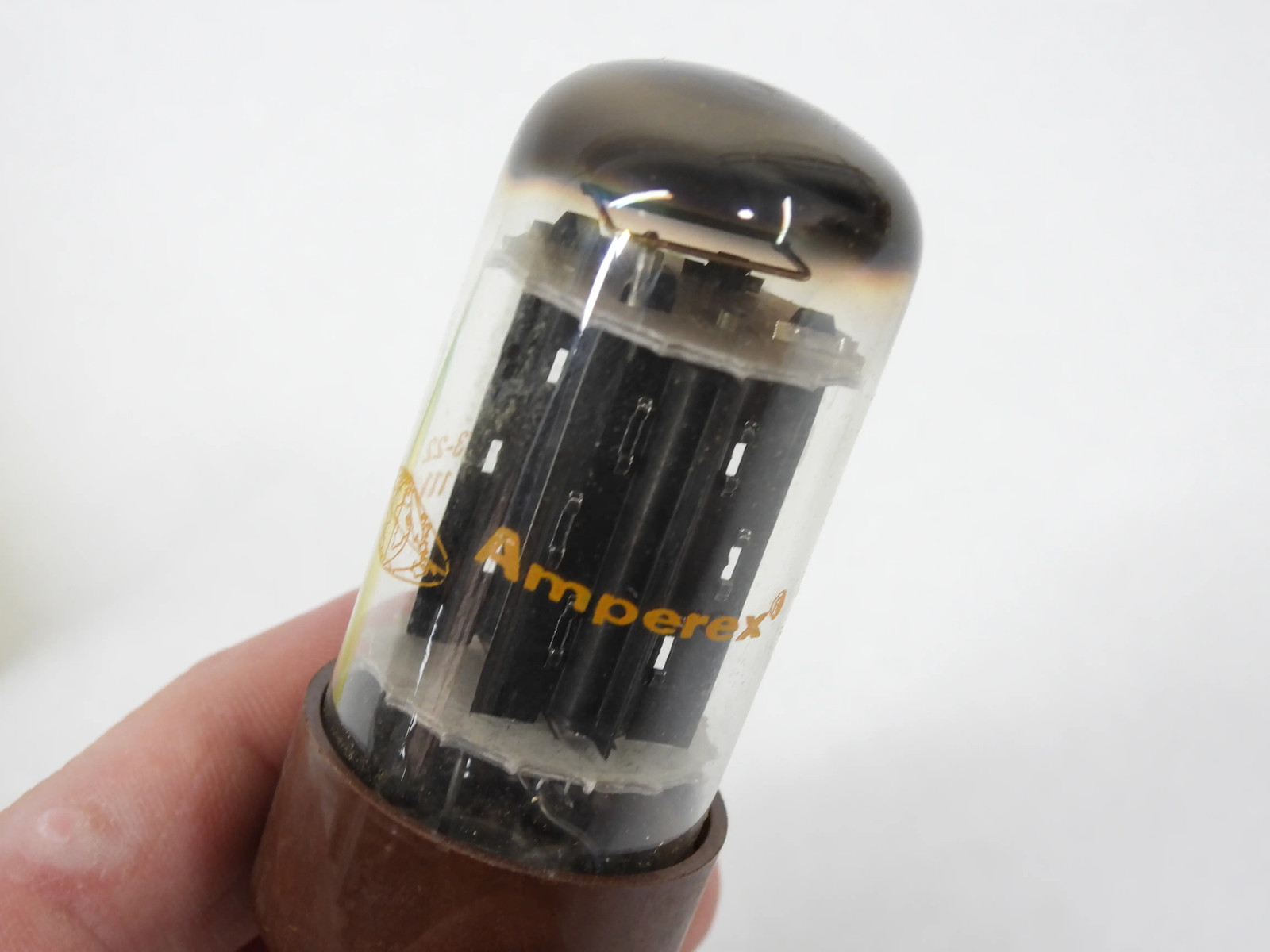 Amperex 6087 Vintage 5Y3GT Black Plate Rectifier Tube (NOS, five available)