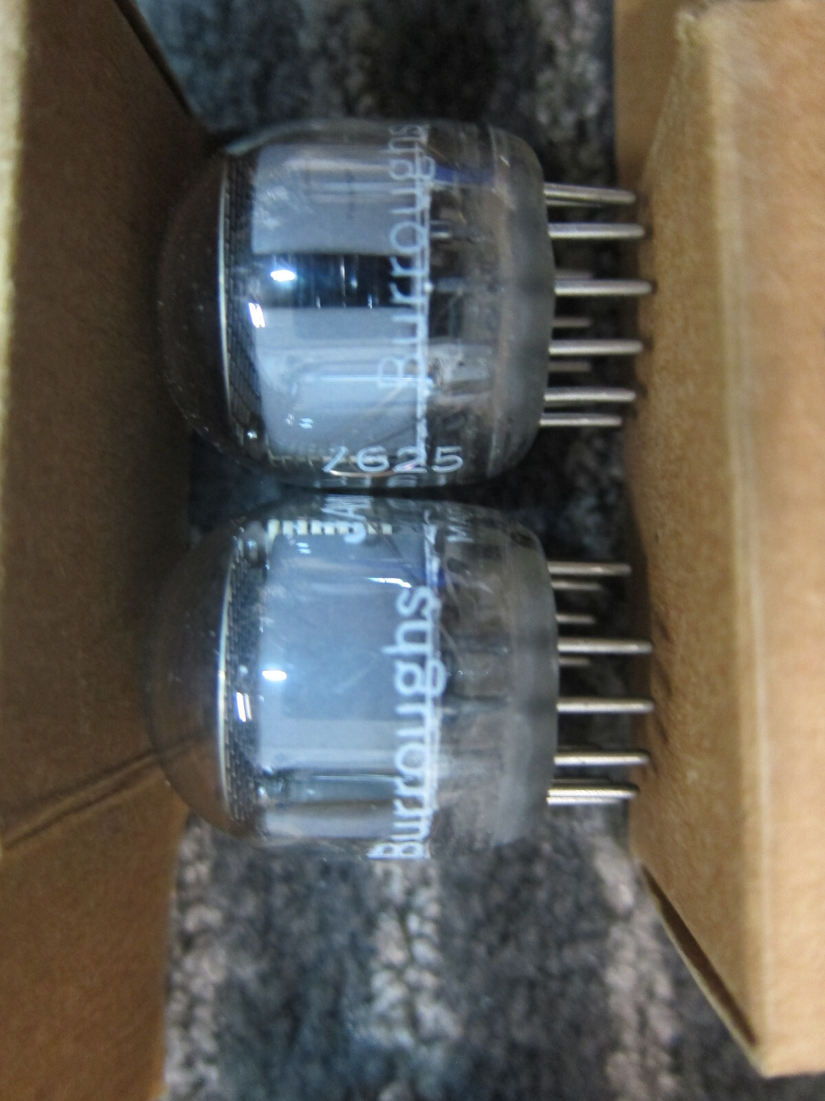 PR Burroughs Vintage NOS JAN 6844A Nixie Tubes, USA, Military Spec