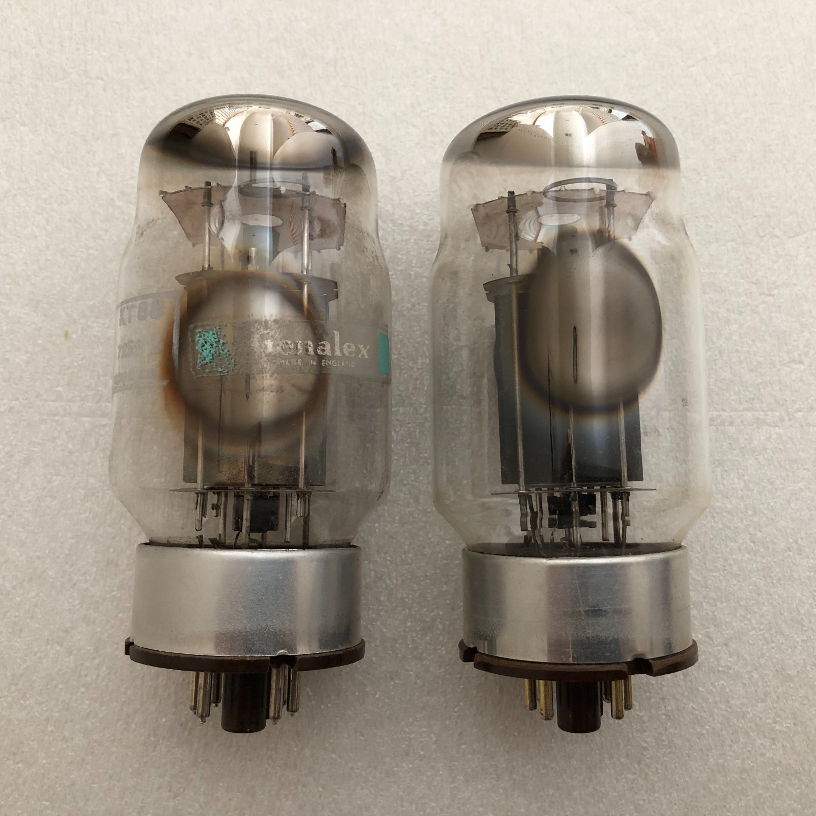 2 X Mullard Genalex KT 88 Vacuum Tube ( TEST )