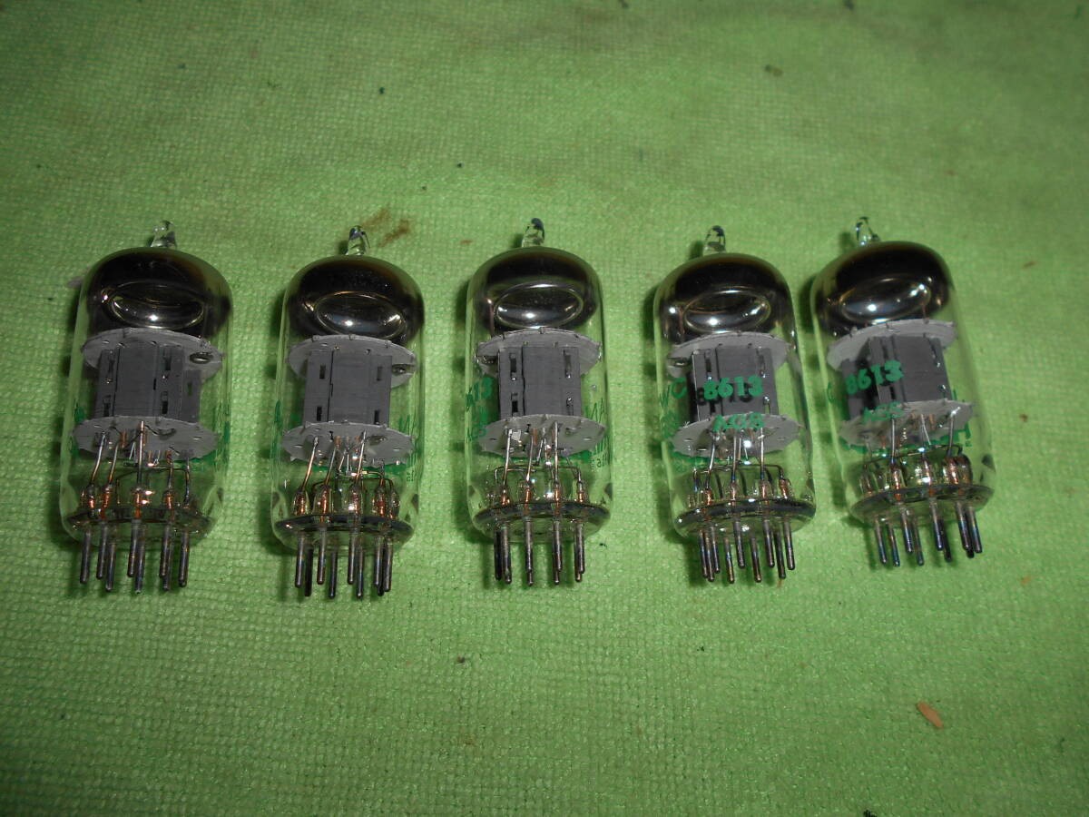 Philips ECG 12AT7WC Vacuum Tubes 5 Pieces Unused