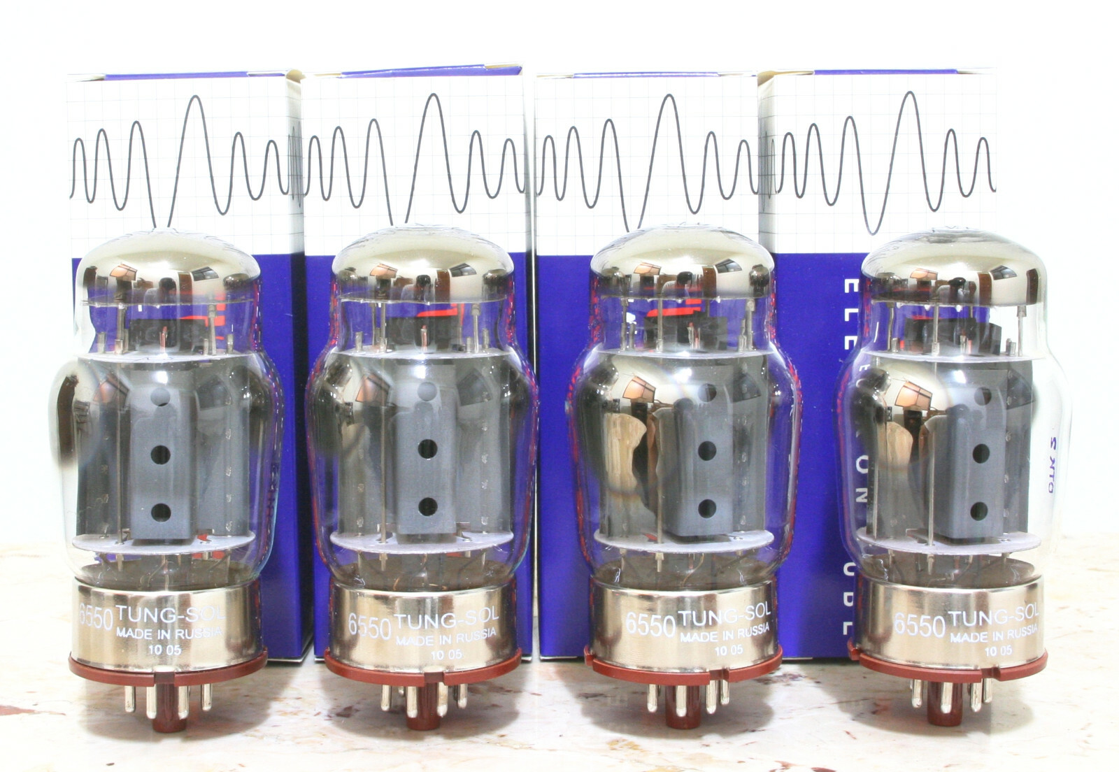 Platinum Factory Match QUAD 4pcs Tung-sol 6550 tubes