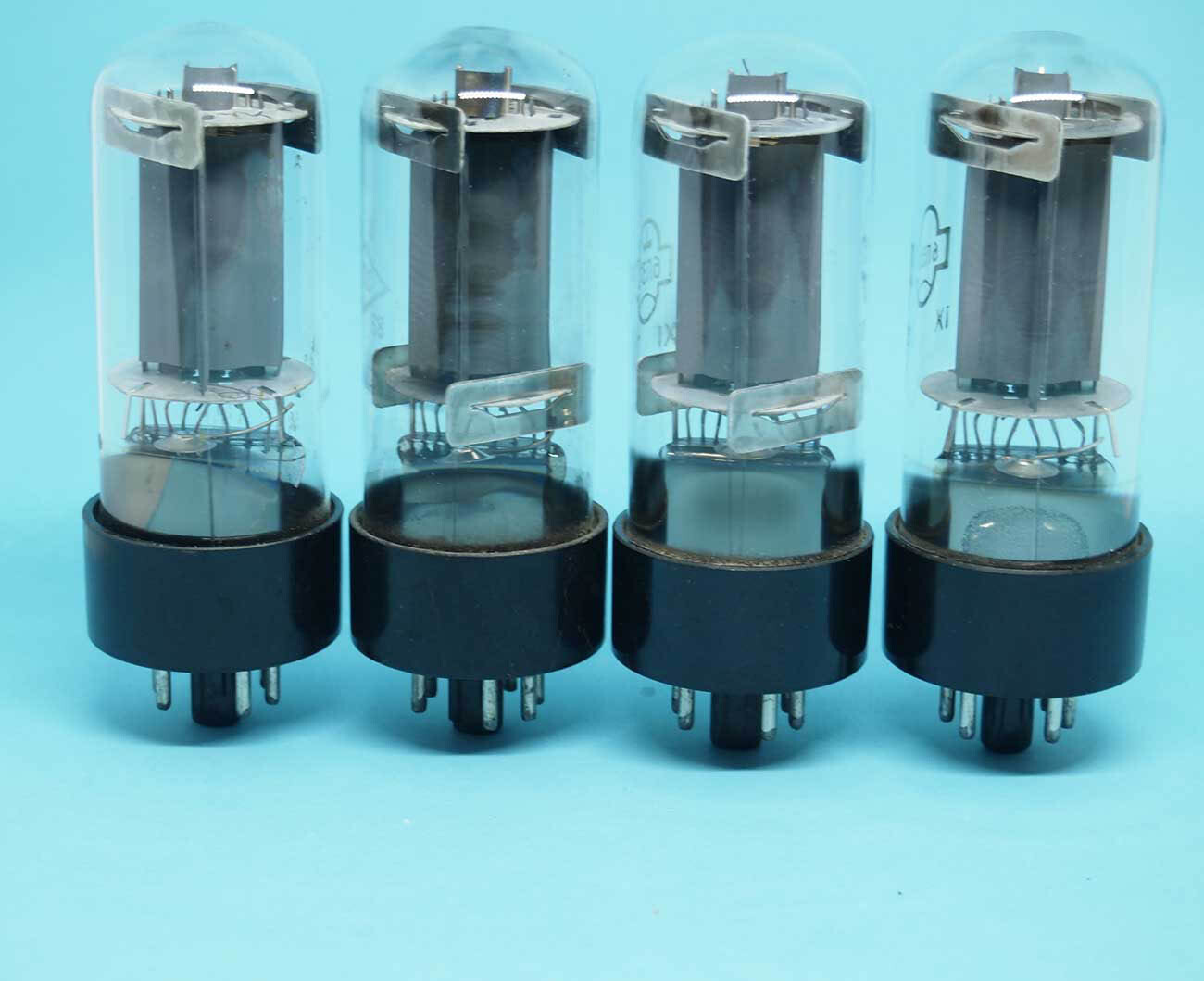 4 pcs x 6P3S~ 6L6 vintage USSR TUBES = TESTED = Free shipping worldwide
