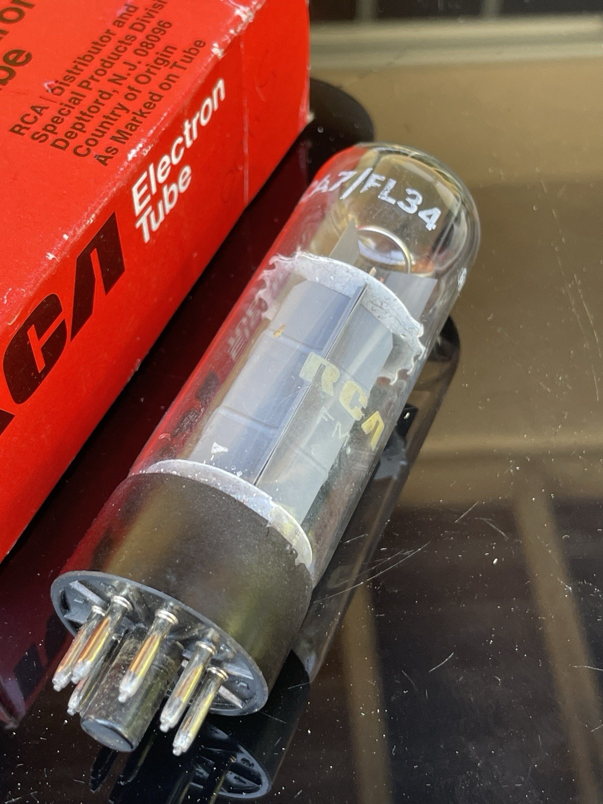 ONE RCA by Matsushita Gt Britain EL34 6CA7 Tube w/ Box TV7 TESTED