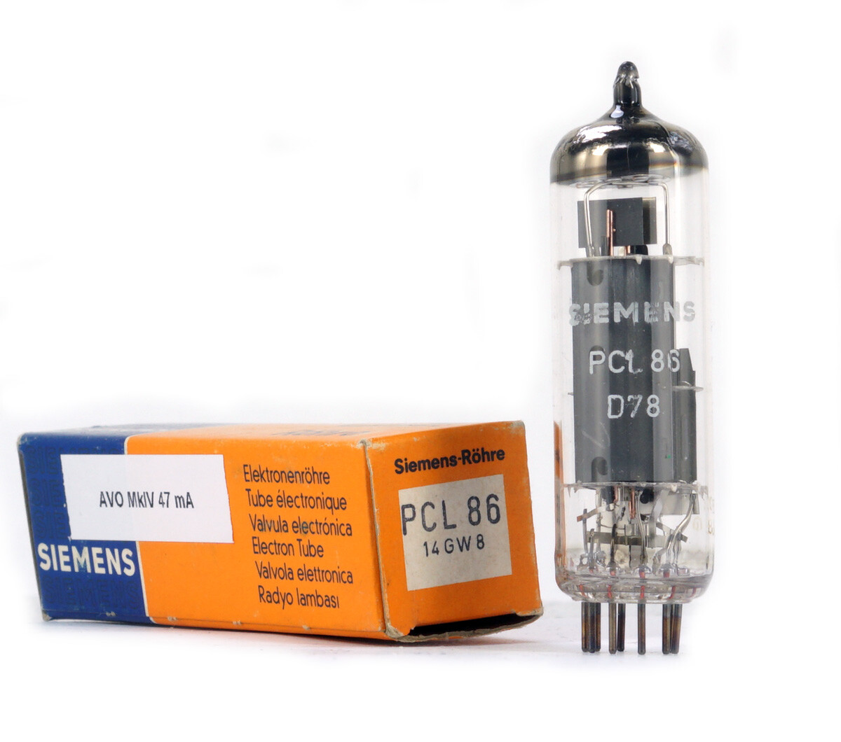 PCL86/14GW8 SIEMENS NOS Tube Röhre Valve 진공관 真空管 电子管 Lampe TSF Valvola Valvula