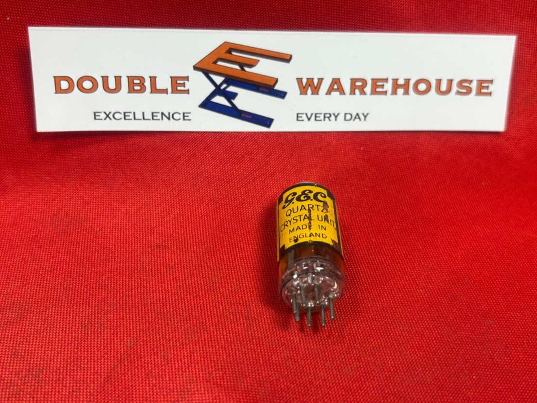Vintage GEC Quartz Crystal Unit Vacuum Tube S.N. 301580 Type JCF/193