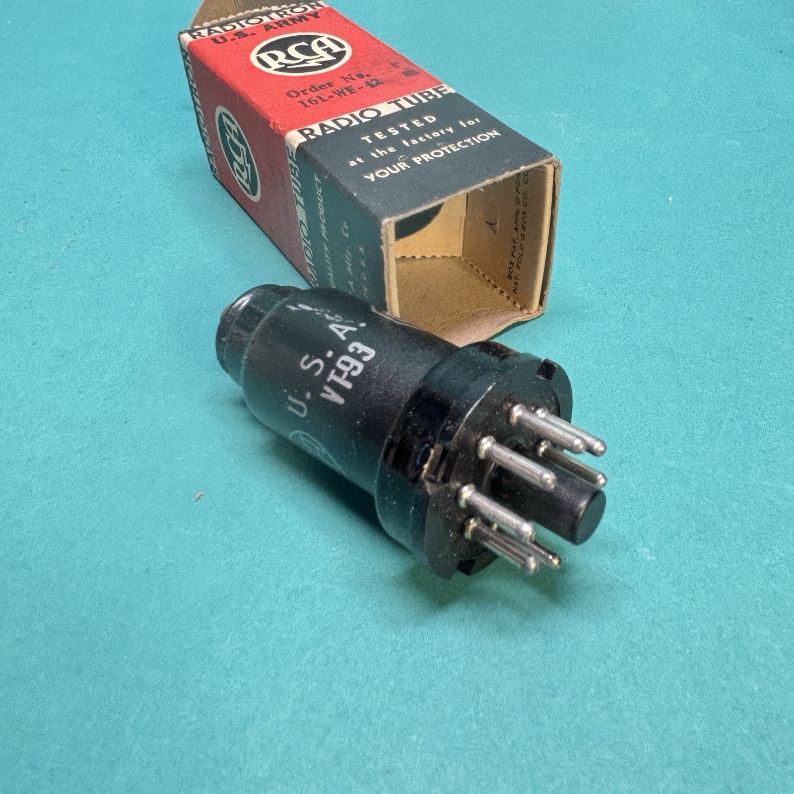 Vintage RCA Radiation Electron Tube And Parts See Descriptive NOS In Boxes