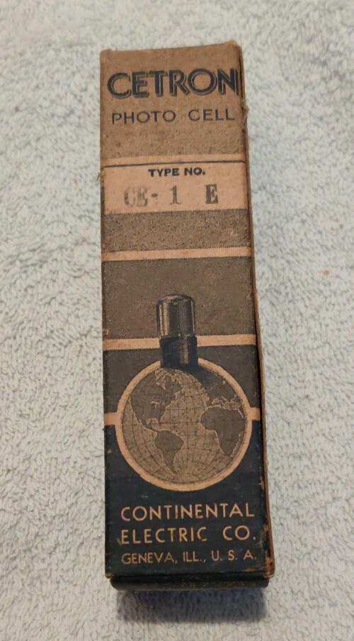 NOS – Cetron Photo Cell Vacuum Tube CE-1-E