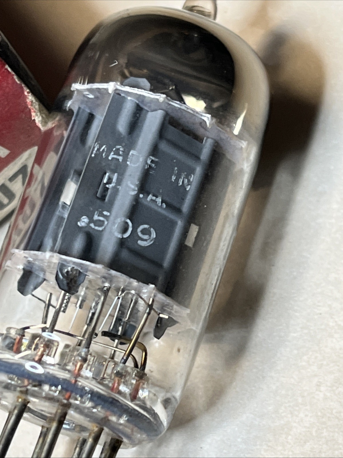 RCA 12AU7 ECC82 Vacuum Tube Amplifier Audio Tested Strong USA