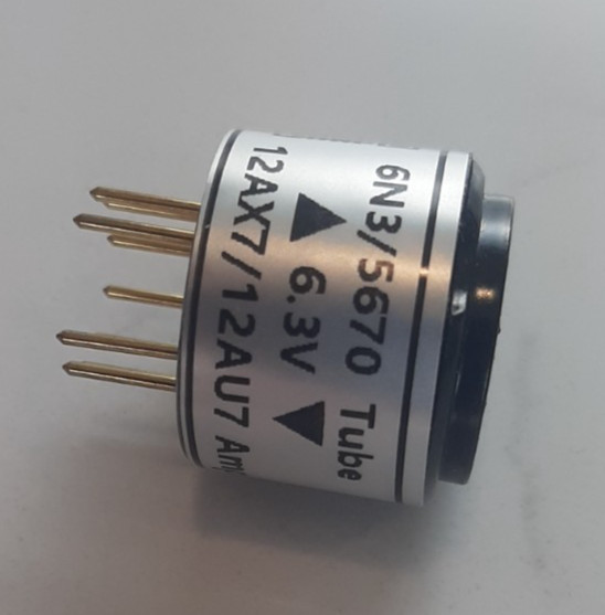 5670 6N3 to 12AU7 12AX7 12AT7 ECC83 ECC82 Tube Adapter Converter 6.3V USA Seller