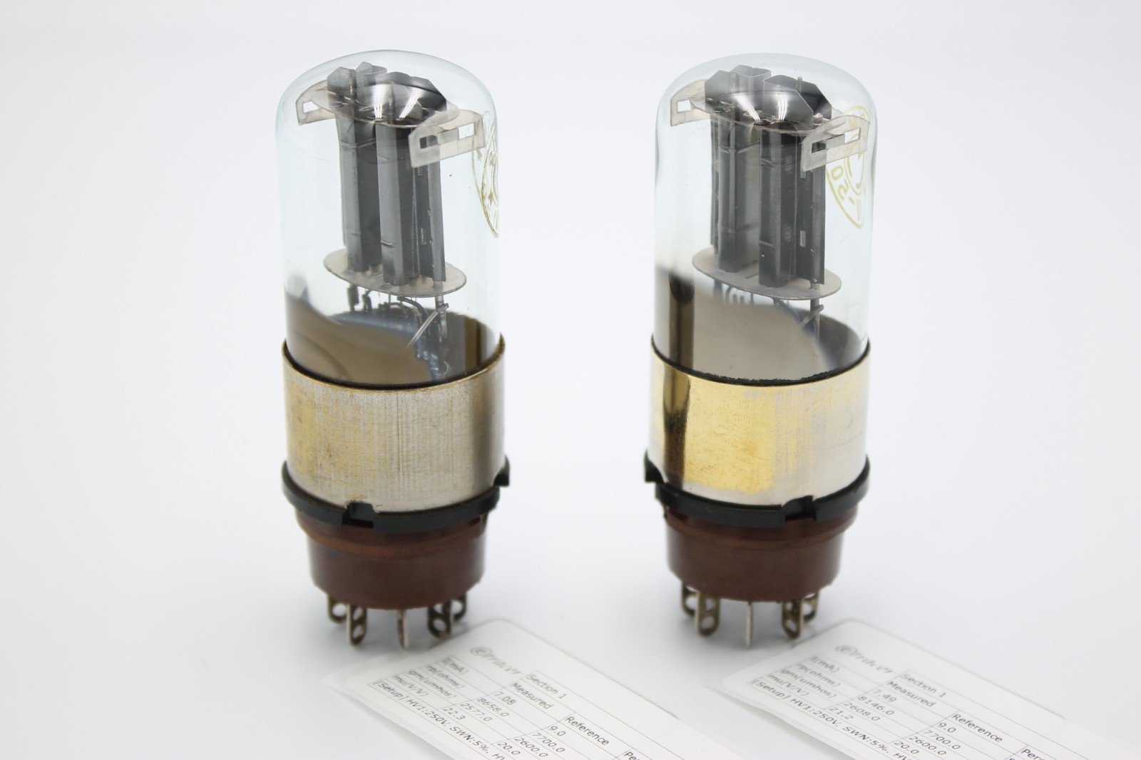 RARE Matched Pair 6N8M/6N8S/6SN7/1578/ECC32.MELZ.Etracer Tested.IV,IV-1950′.