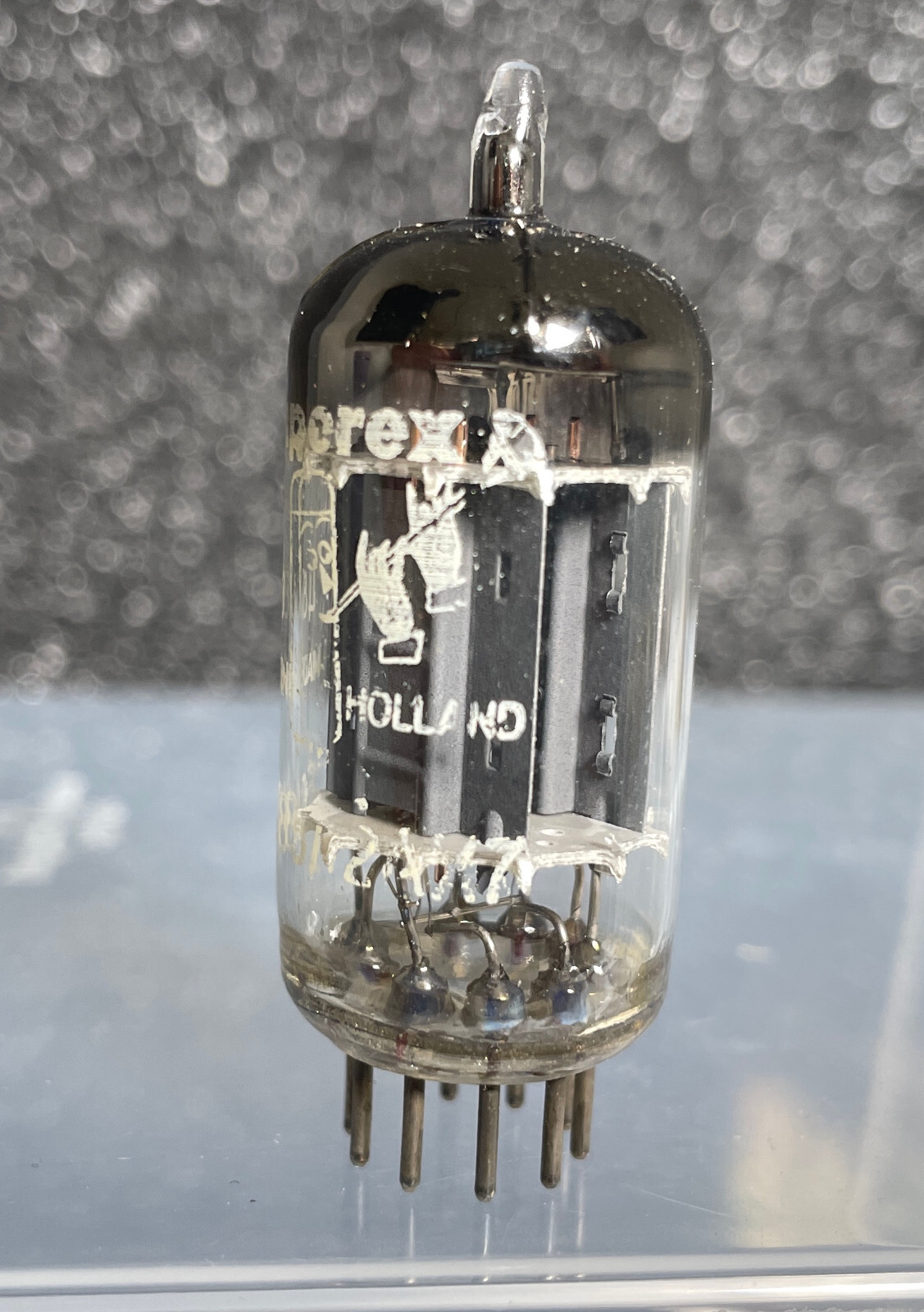 Bugle Boy / Amperex ECC83 / 12AX7 MC6 #322 Dual Triode Tube Vintage Rare