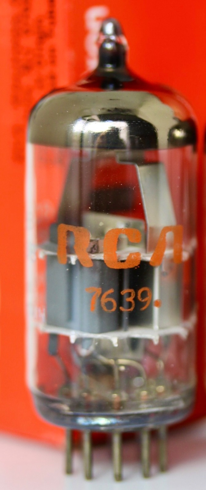 NOS 6DJ8 ECC88 6922 E88CC MULLARD BLACKBURN U.K. V-RARE DIMPLE-DISC SINGLE TUBE