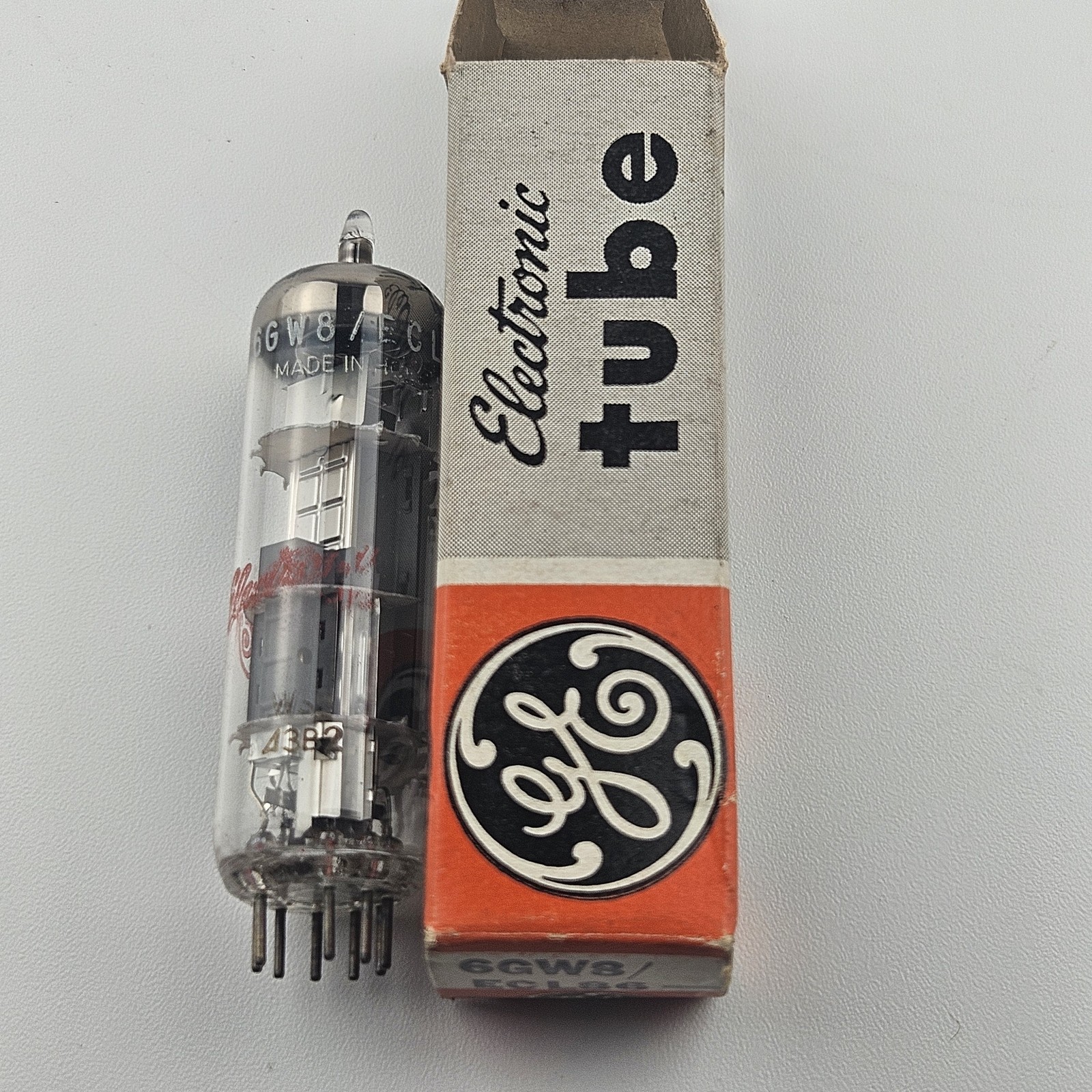 GE 6GW8 ECL86 Vacuum Tube Made in Holland Vintage Audio Valve