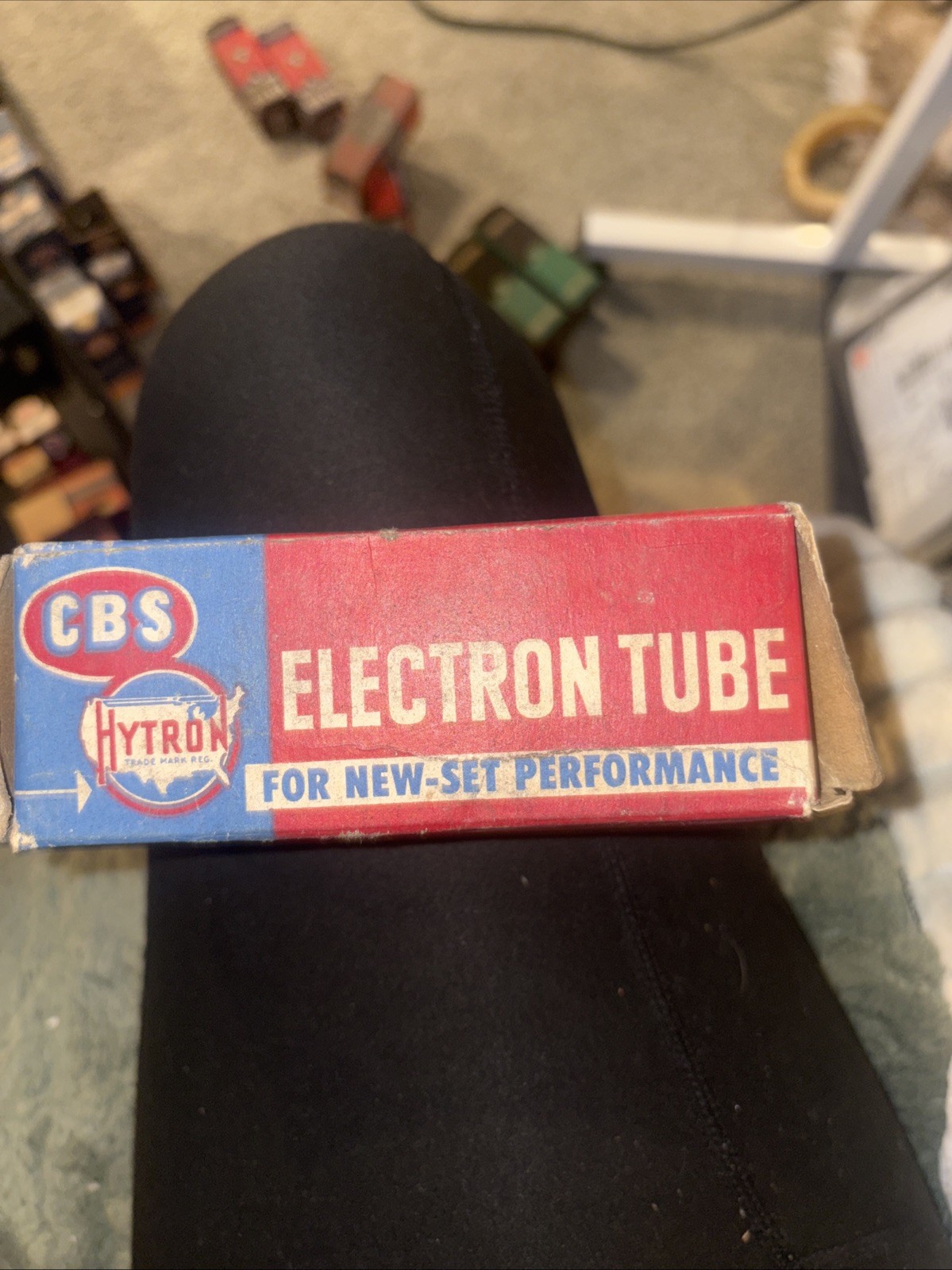 Vintage CBS HYTRON 5V4G Electron Tube – NOS