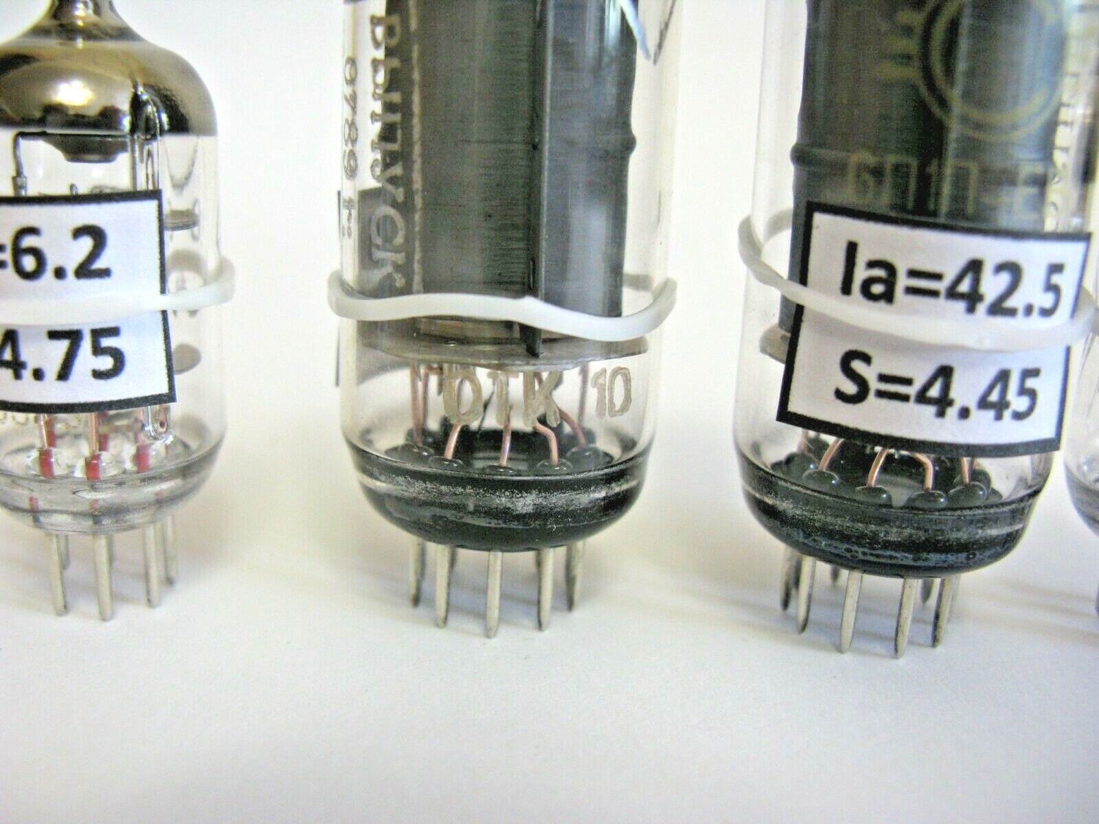 6P1 pair + 6J1 pair (4pcs) Matched & Balanced TUBES Upgrade 6P1 / 6J1 amp