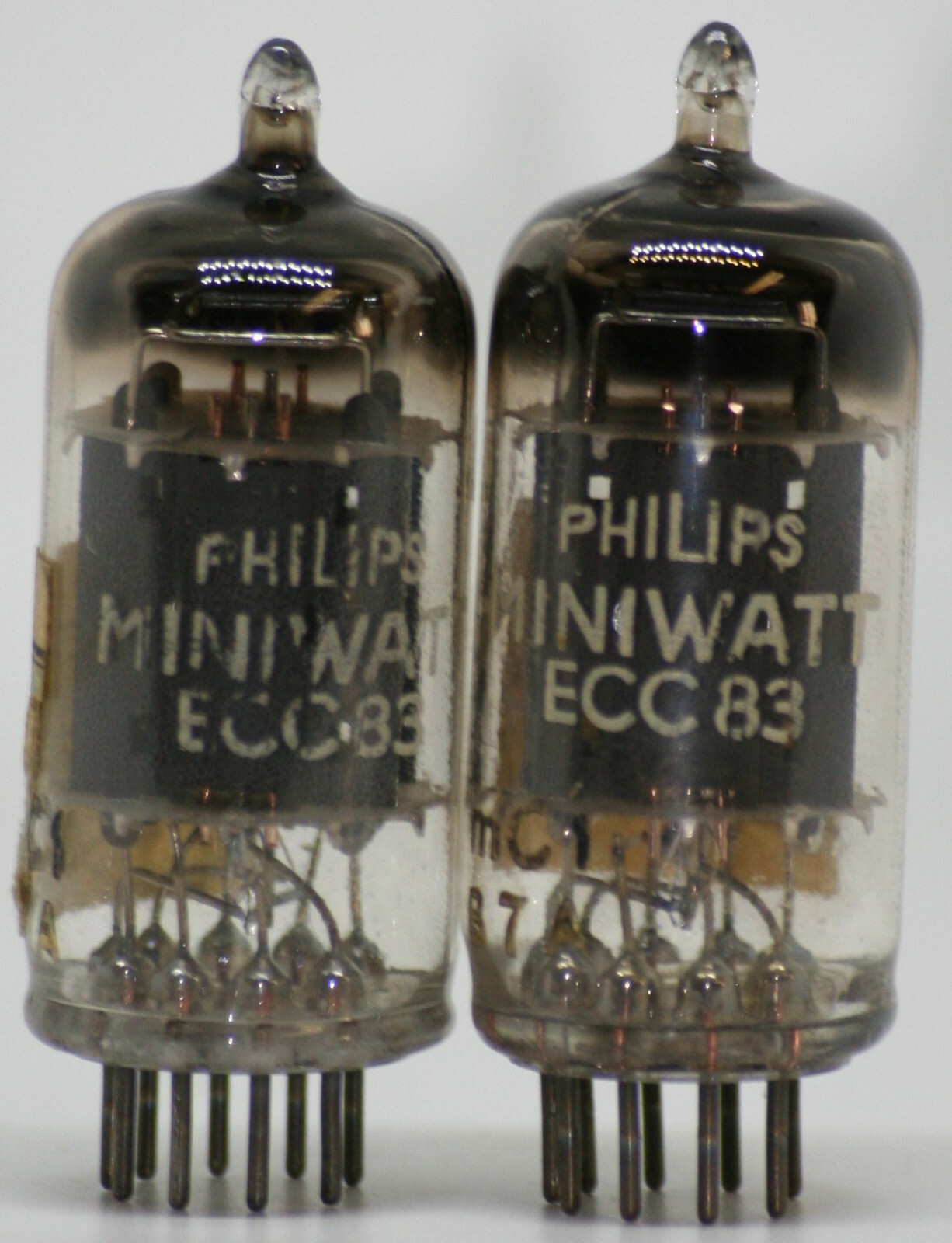 ecc83 mullard d getter tube s mC1 nos 12ax7 pair b339 b759 ecc803s e83cc 10m